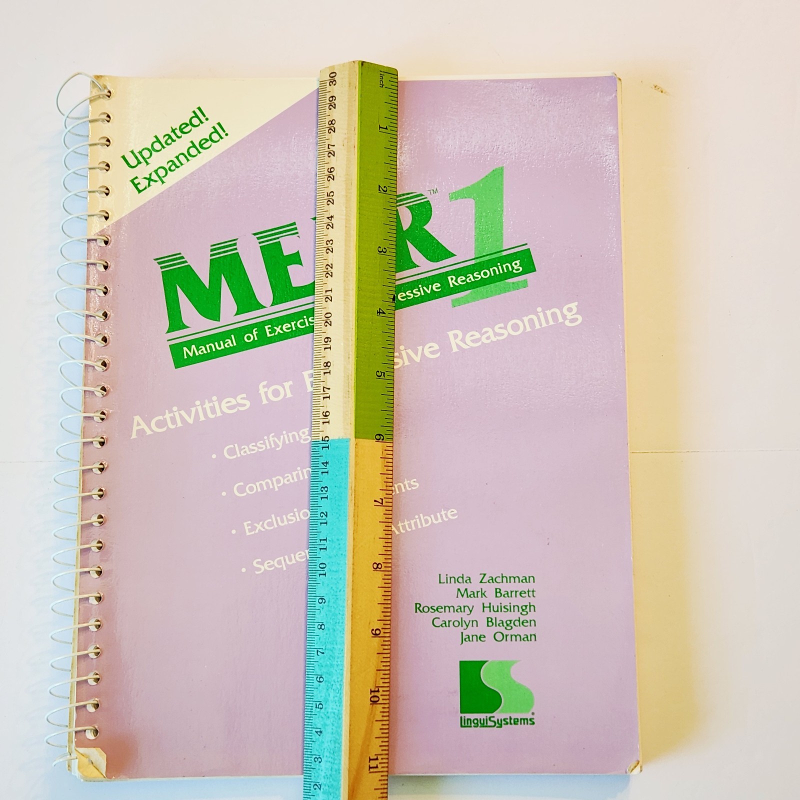 MEER 1 Expressive Reasoning Linguisystems Manual Of Exercises Activities Zachman