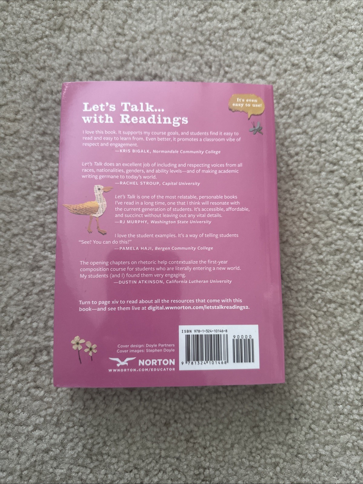 NEW Let’s Talk with Readings 2E 2nd Edition Andrea A. Lunsford Michal Brody 2024