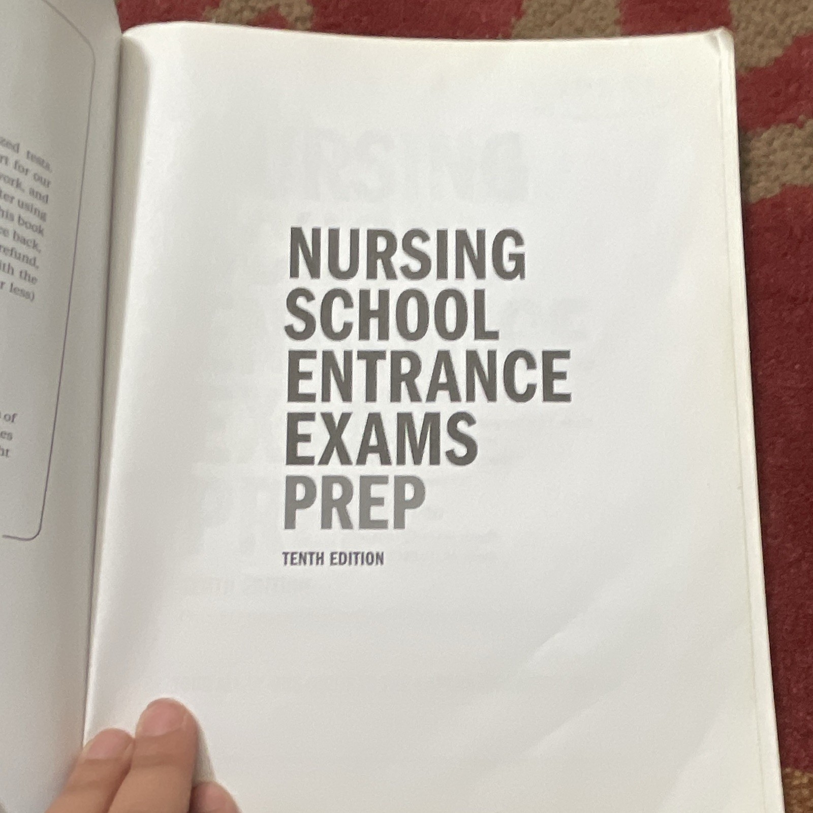 Kaplan Test Prep Ser.: Nursing School Entrance Exams