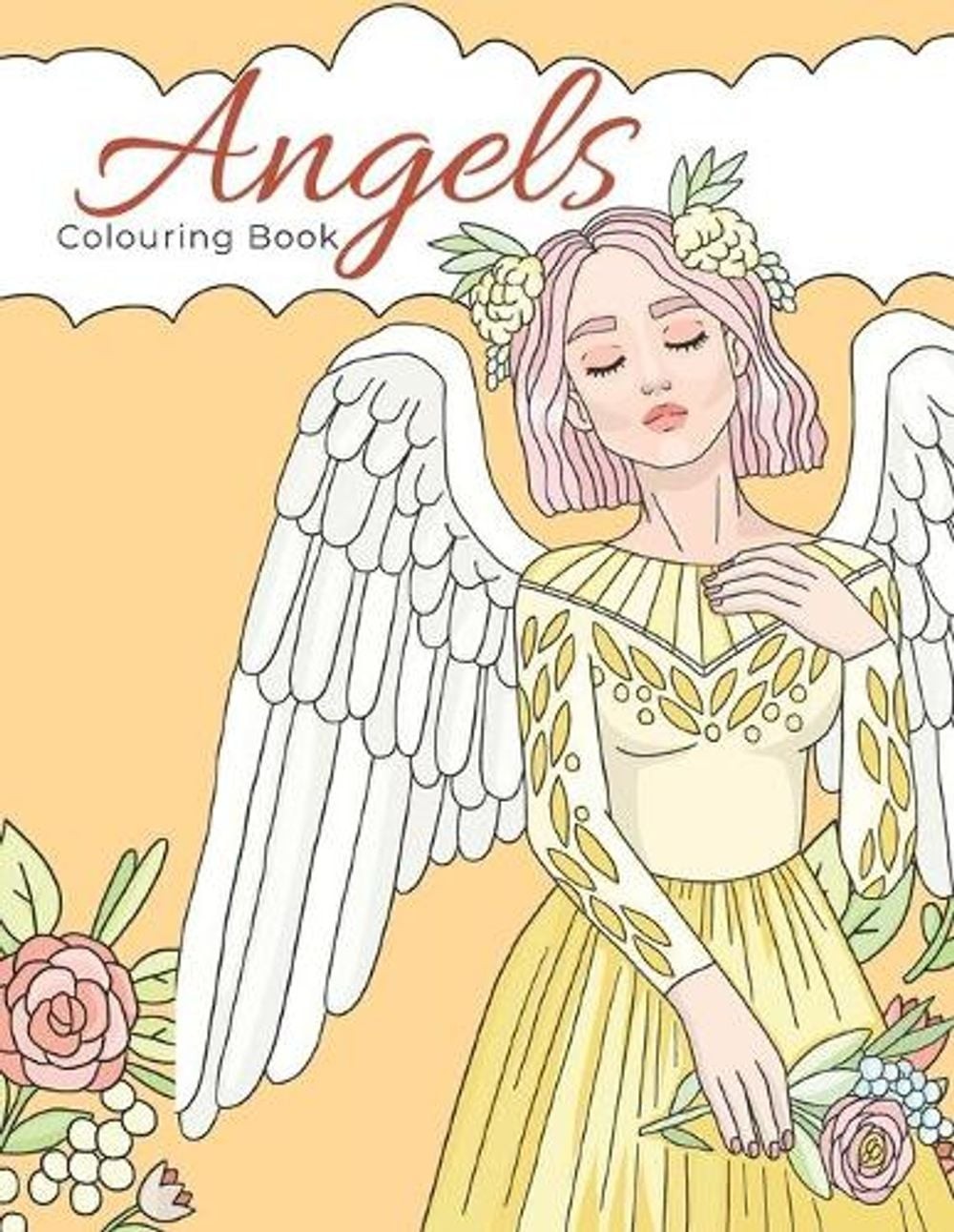 Angels Colouring Book: 30 Angelic Tarot Colouring Pages by Seem to Be Press Pape