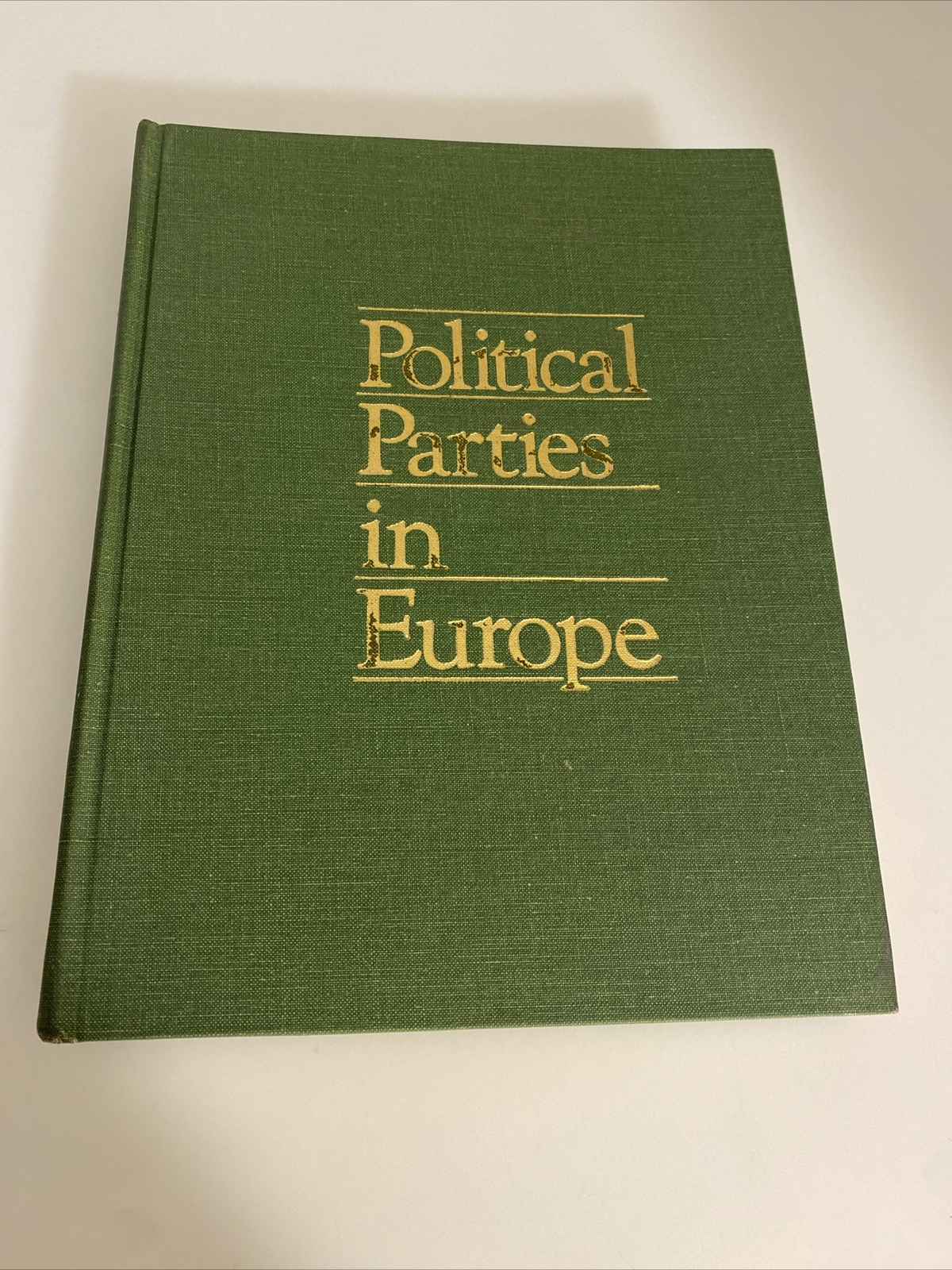 Political Parties in Europe HC Theo Stammen 1981 abm