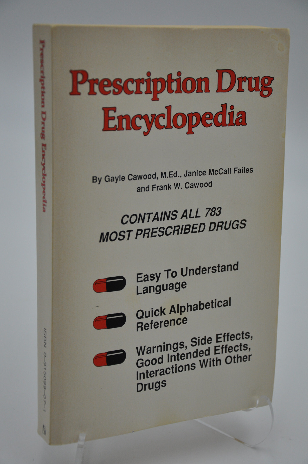 Prescription Drug Encyclopedia – Gayle Cawood (Paperback, 1987)