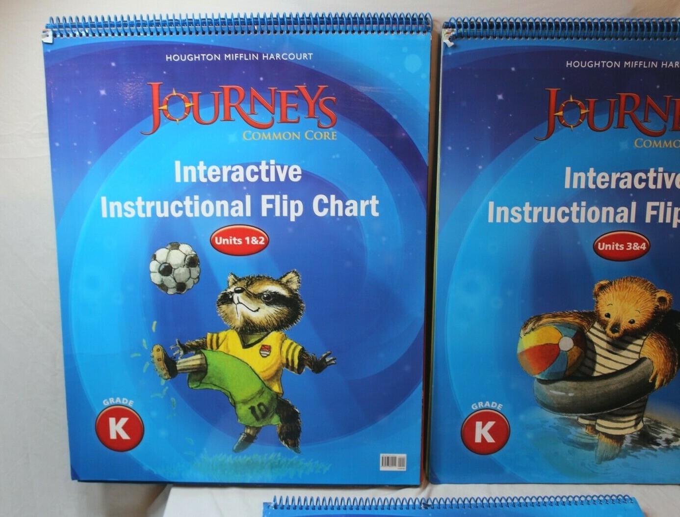 HMH Journeys Reading Grade K Kindergarten Interactive 3 Flip Chart Big Books Set