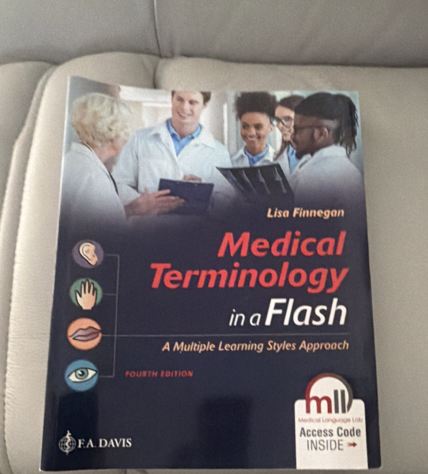 F.A. Davis Medical Terminology in a Flash 4th Ed Finnegan Access Code Textbook