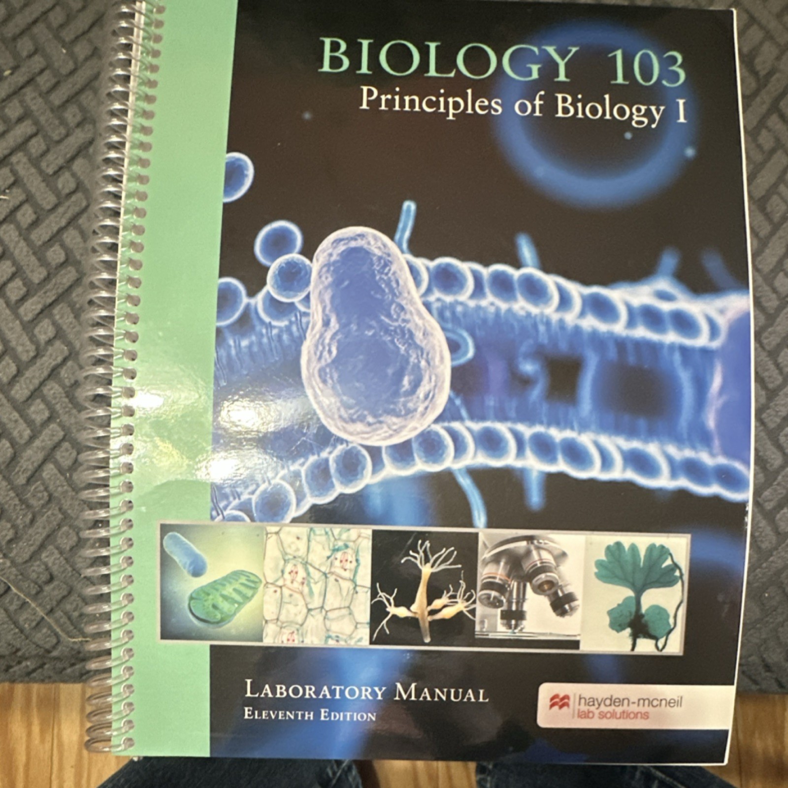 Hayden-McNeil Biology 103 Principles of Biology I Eleventh Edition Biology