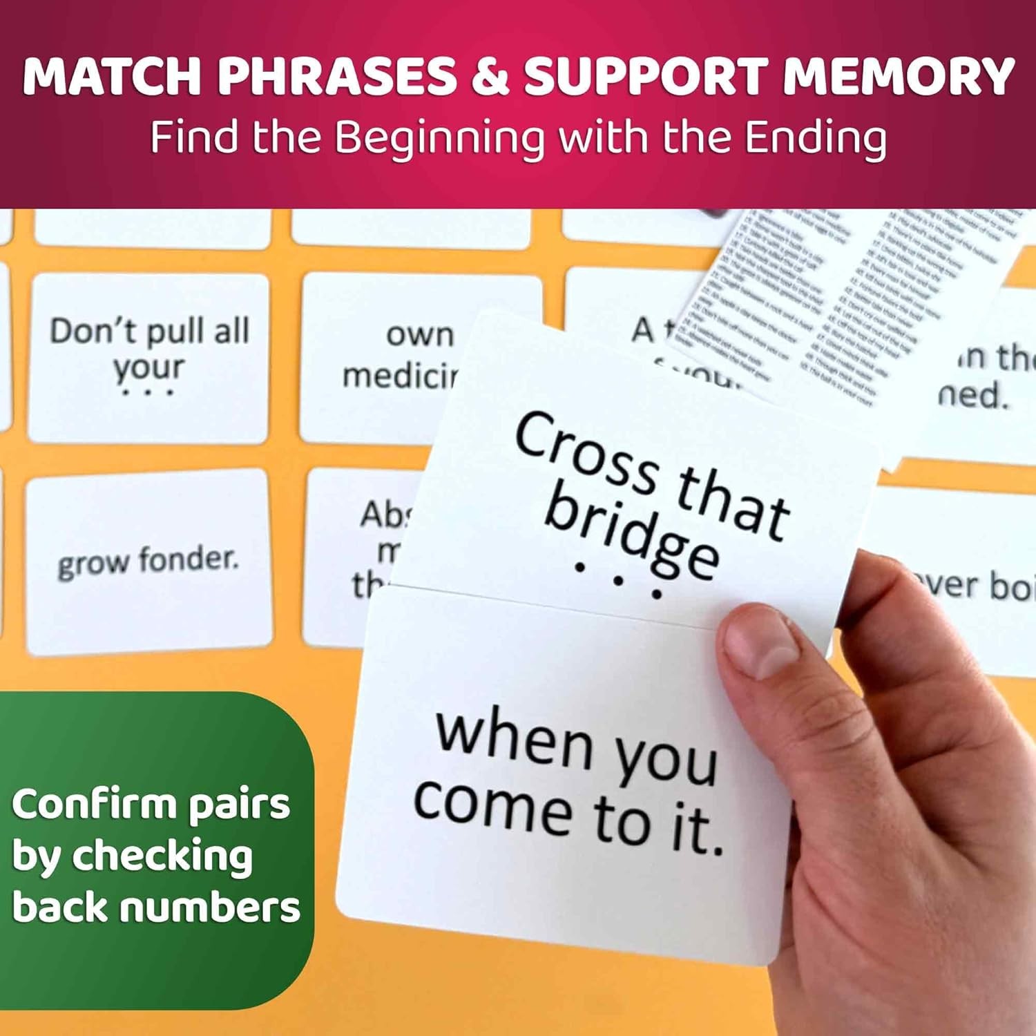 QUOKKA Elderly Memory Games for Seniors – 202 Cards for Alzheimer’s or Dementi