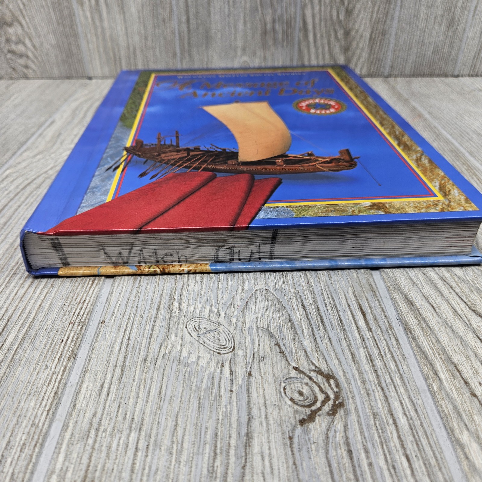 A Message of Ancient Days Houghton Mifflin Social Studies World History Hardcove