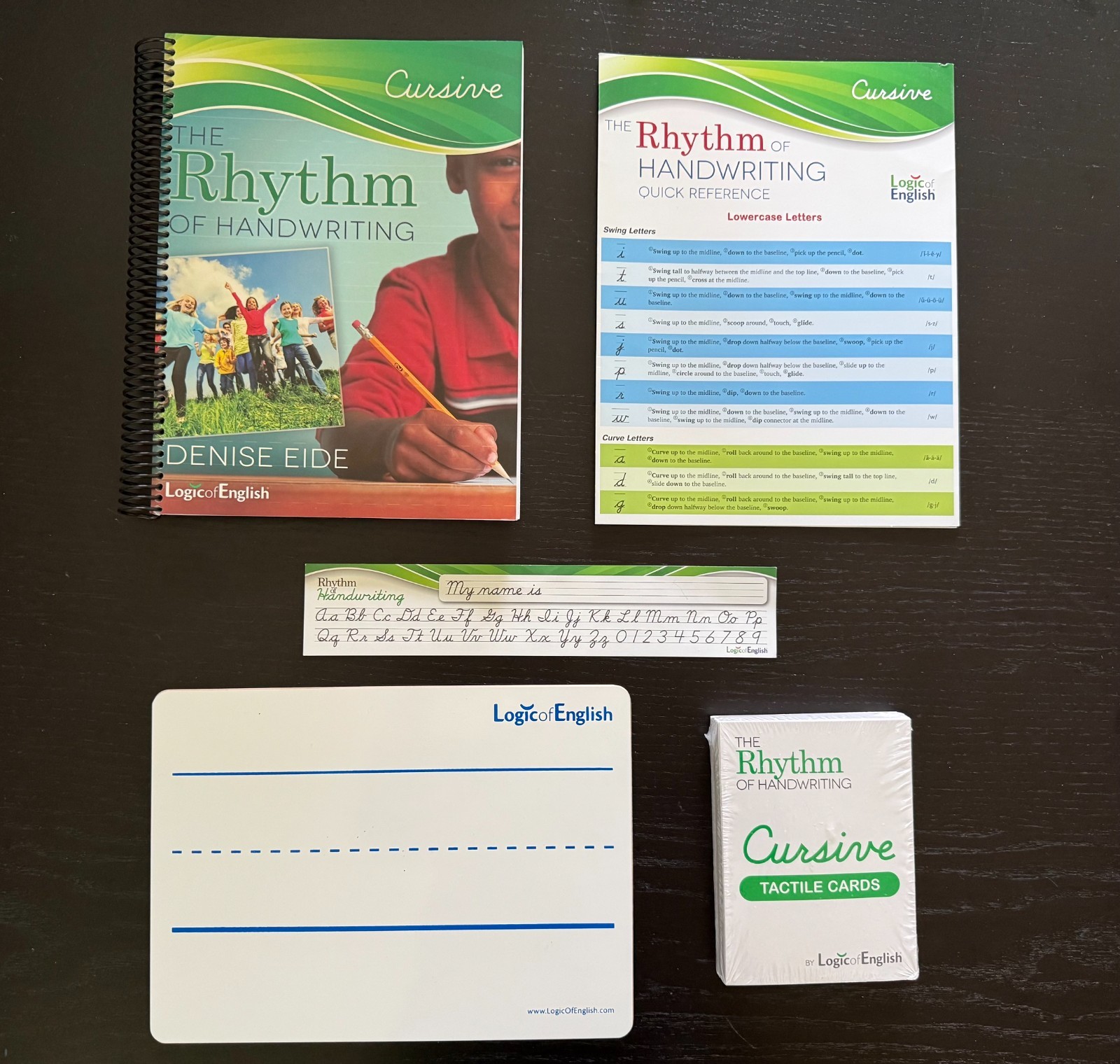 Logic of English – Rhythm of Handwriting Cursive Bundle – LIKE NEW