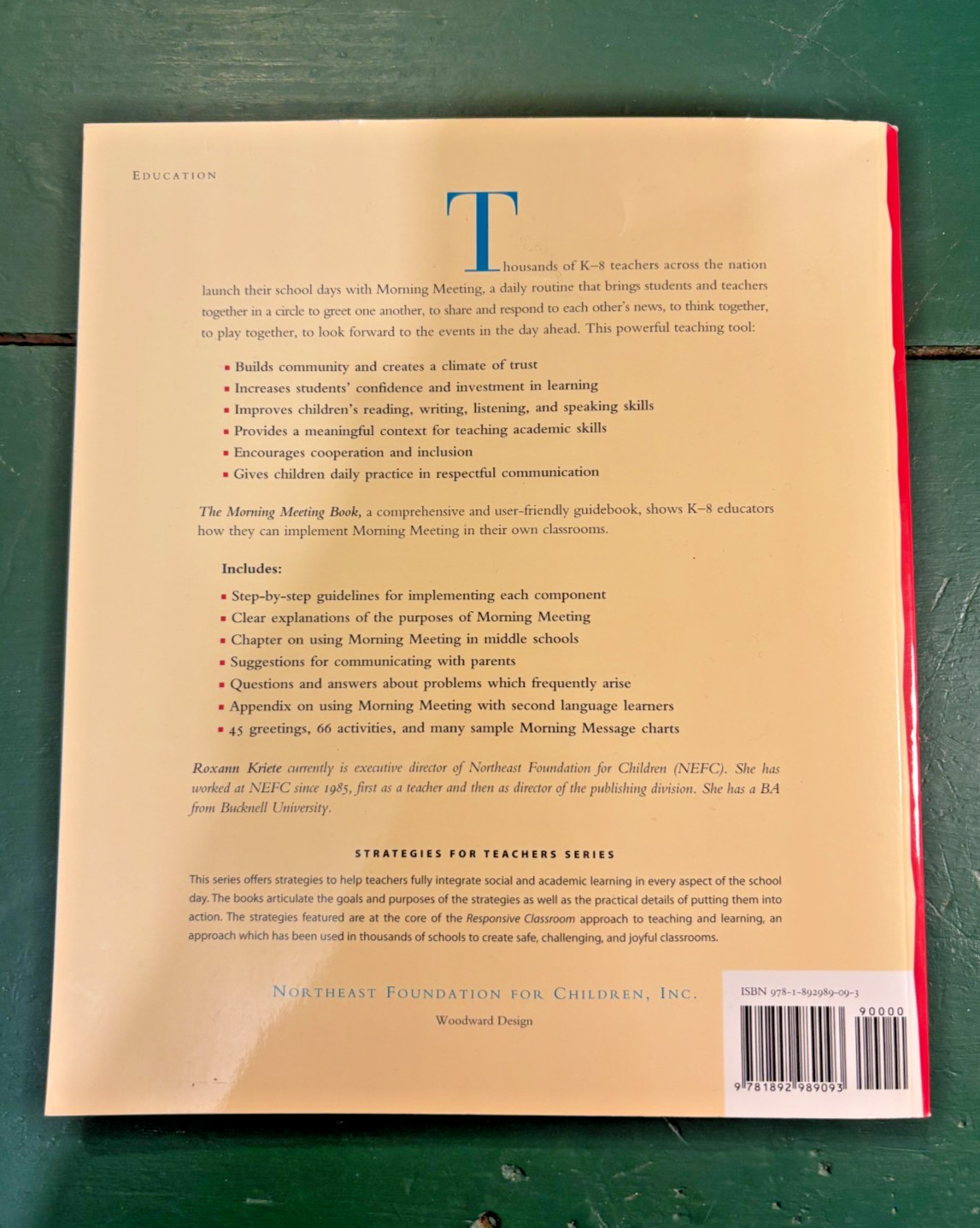 The Morning Meeting Book
