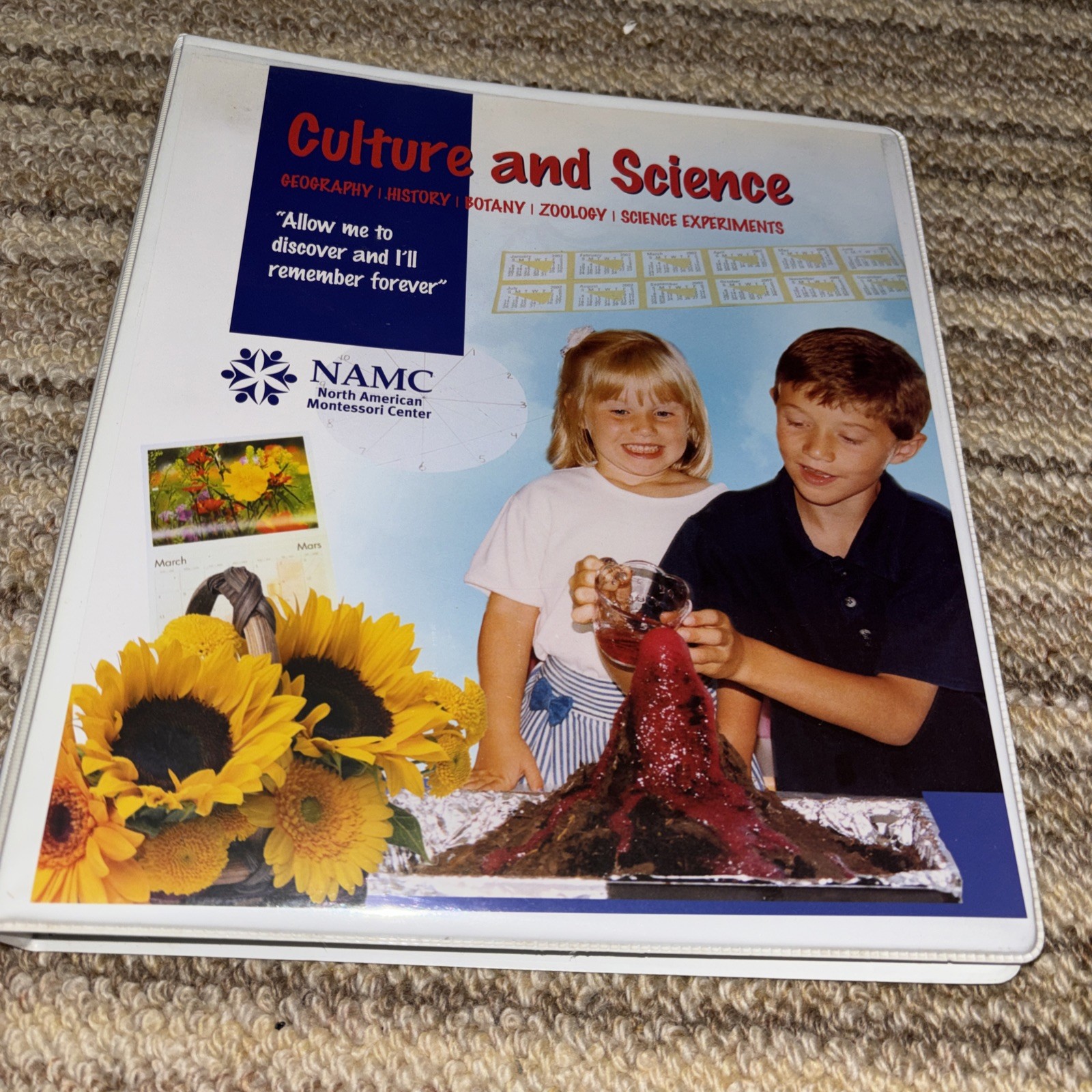 NAMC N American Montessori Early Childhood Curriculum 3-6 ,Set Of 6 Manuals