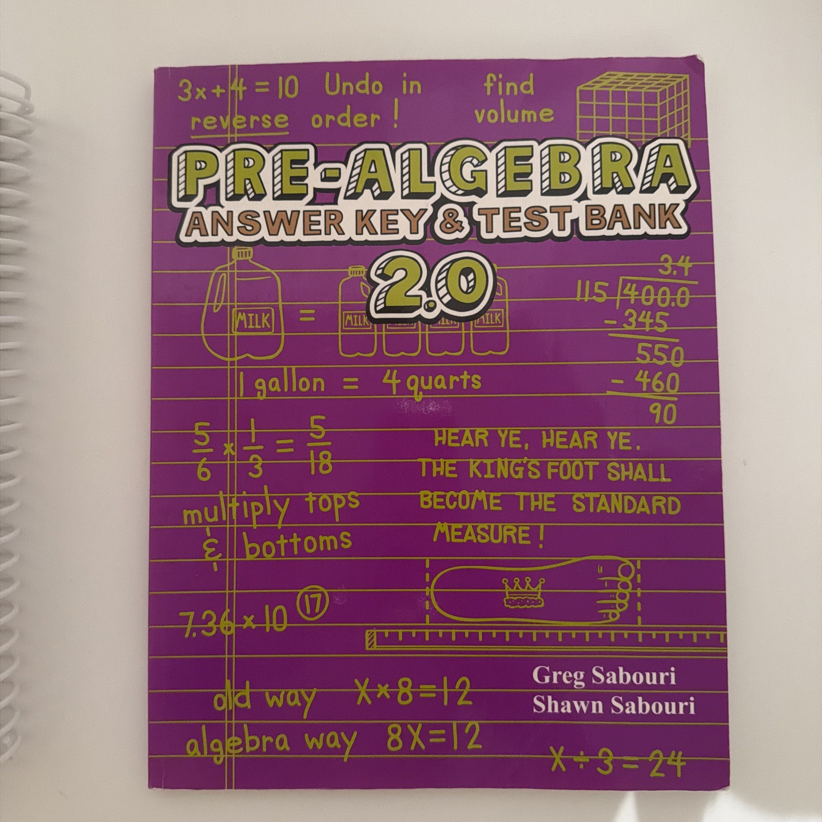 Teaching Textbook: Pre-Algebra Textbook 2.0 & Answer Key/Test Bank