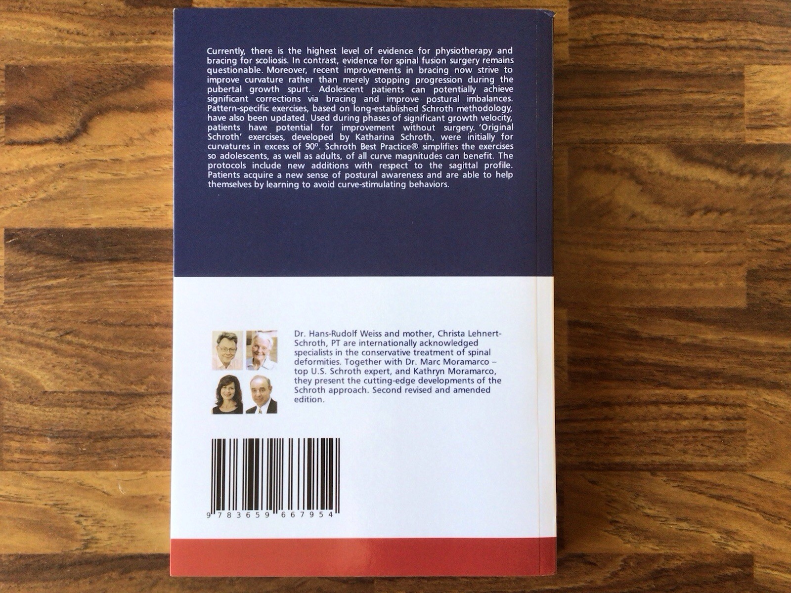 Schroth Therapy by Weiss, Moramarco, and Lehnert-Schroth, Scoliosis treatment