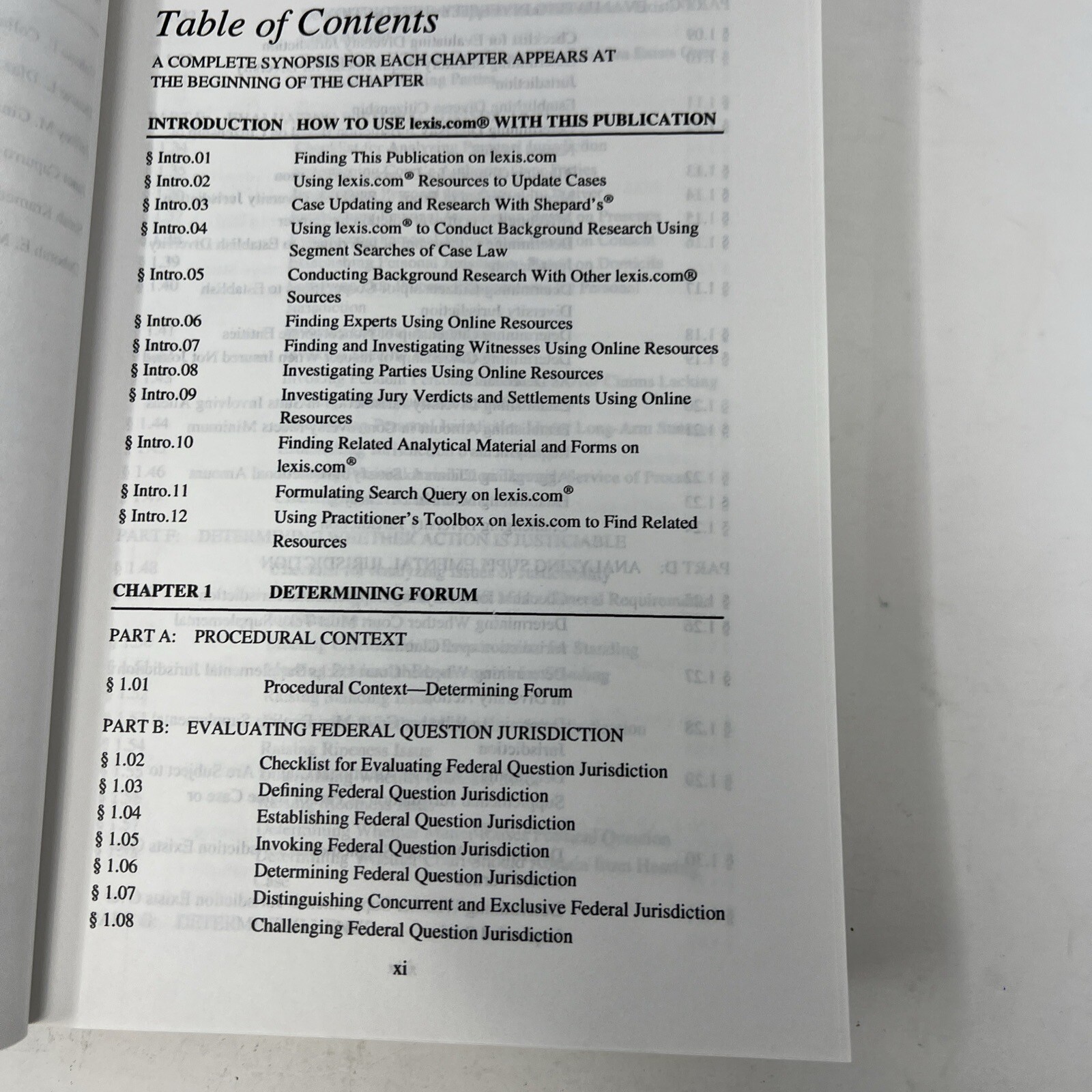Federal Pretrial Civil Litigation, 2009 Edition (Moore’s AnswerGuide)