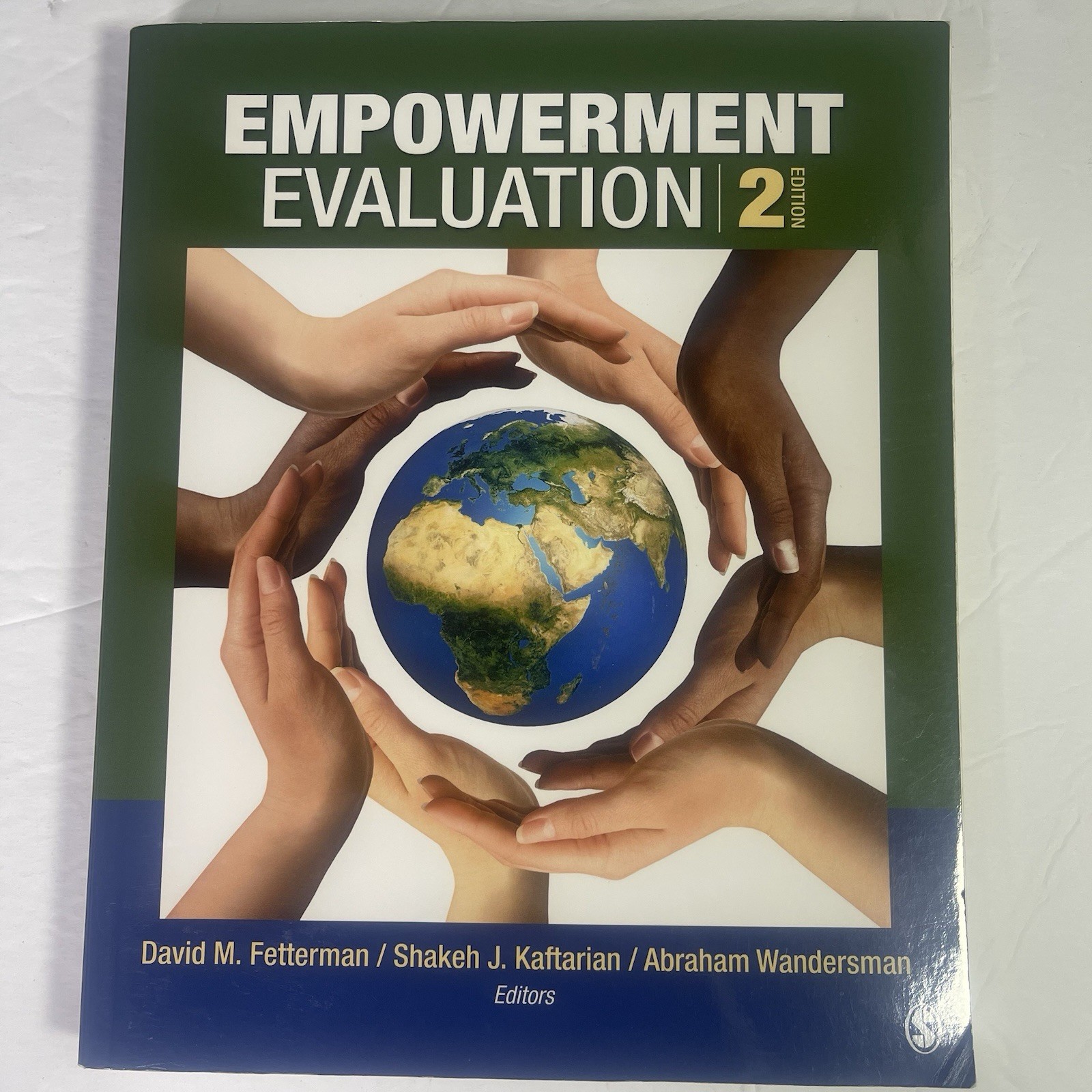 Empowerment Evaluation: – Paperback, by Fetterman David; Kaftarian – Like New🔥