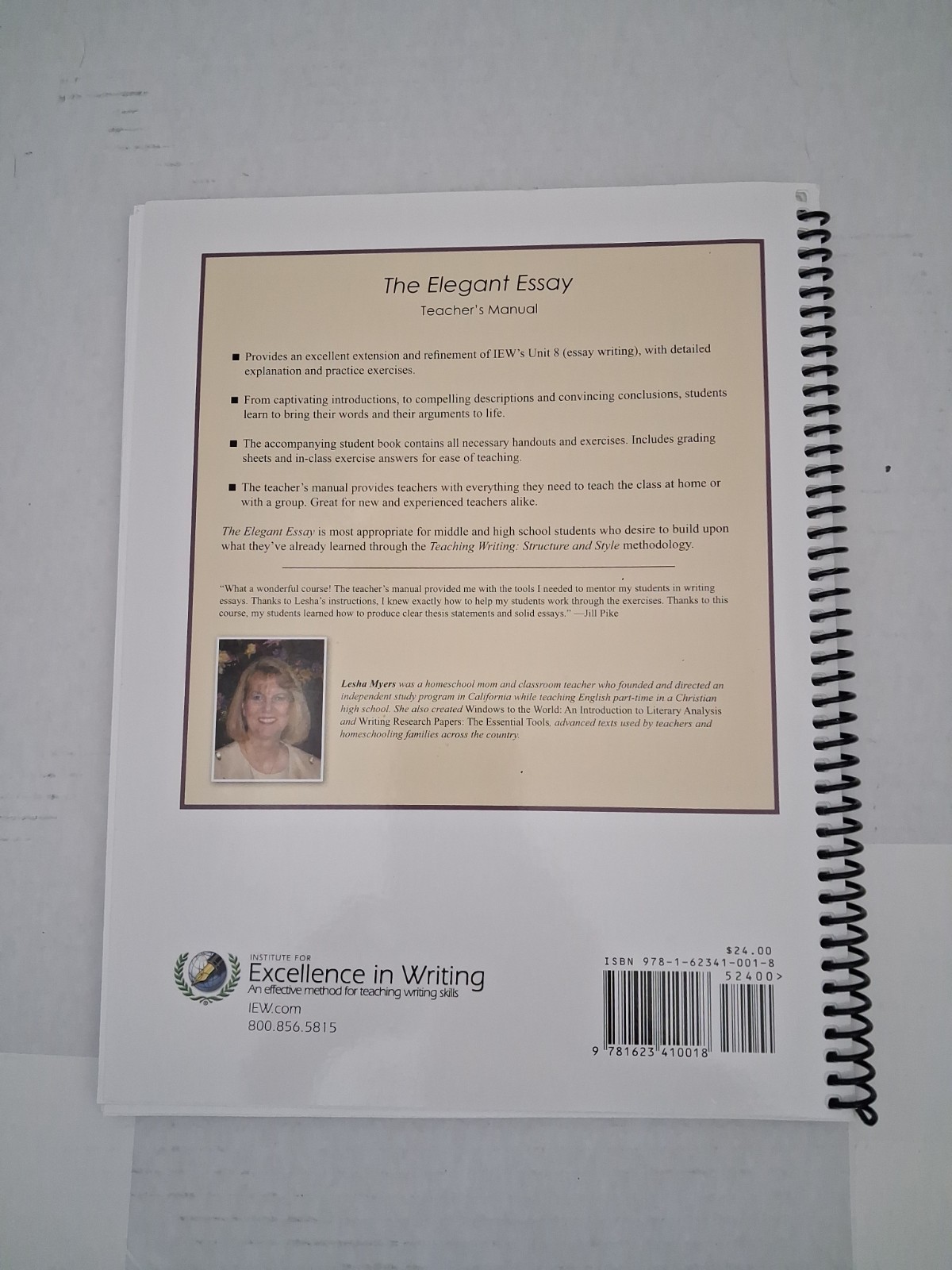 Elegant Essay, The: Building Blocks for Analytical Writing (Teacher Book Onl…
