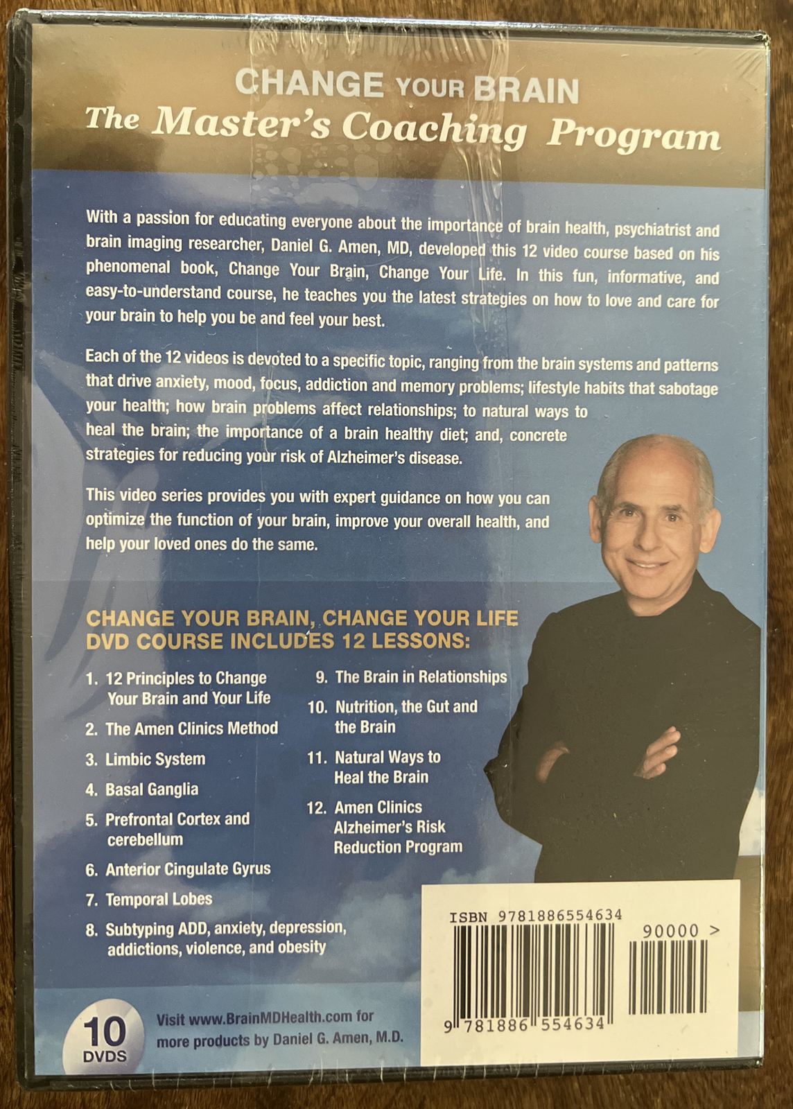 Change Your Brain Master’s Coaching Program Daniel G Amen 12 Lessons DVD Box Set