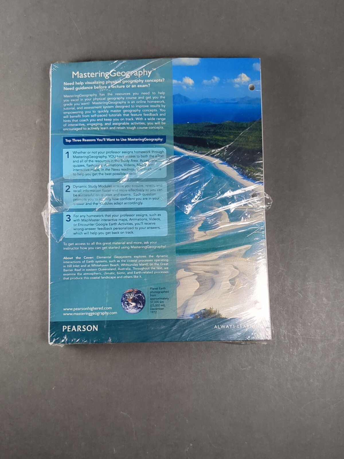 Elemental Geosystems 9780134396316 Books a la Carte Edition NEW Sealed Pearson