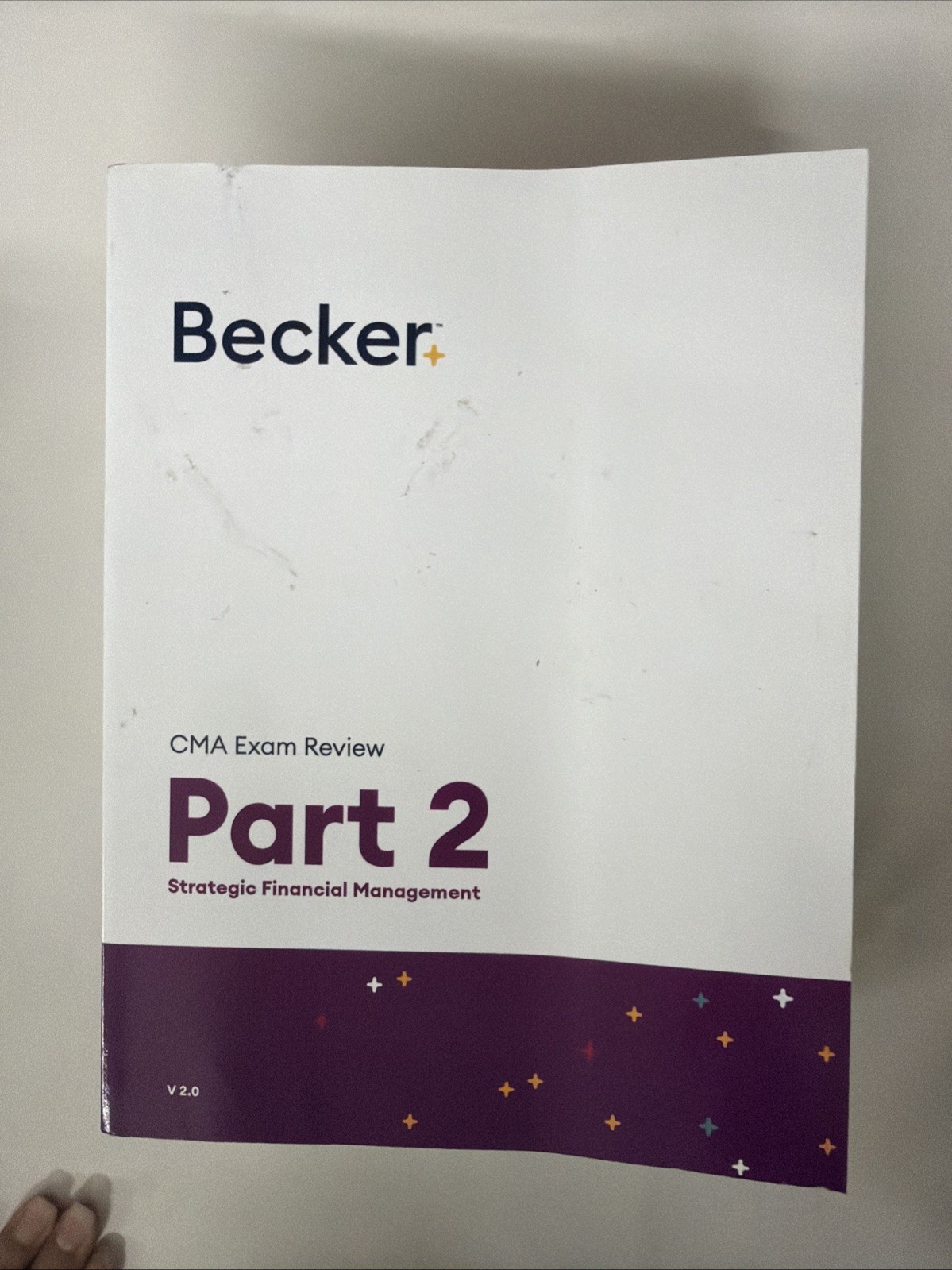 Becker CMA Exam Review Part 2 V 2.0 Strategic Financial Management NEW/OTHER