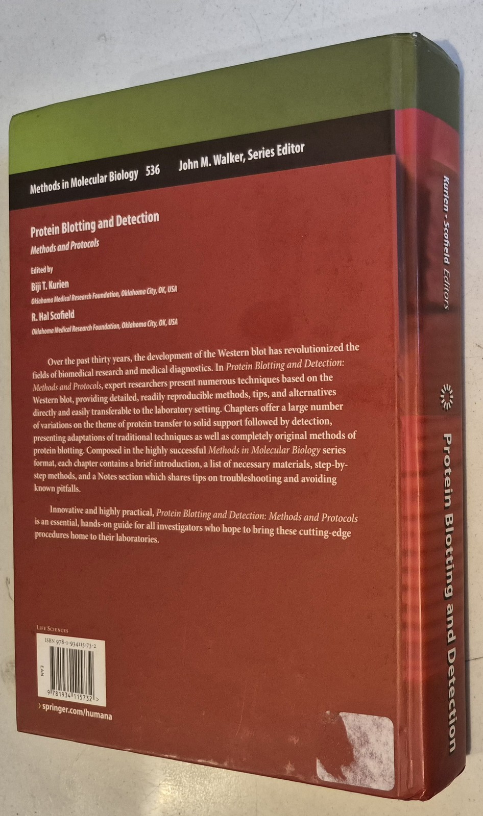 Protein Blotting and Detection: Methods and Protocols (Methods in Molecular Bi..