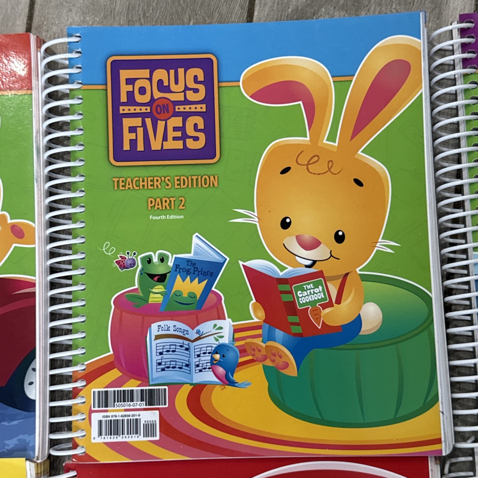 BJU Press K5 Focus On Fives, Teacher’Ed Parts 1-6, 4th Edition Phonics Practice