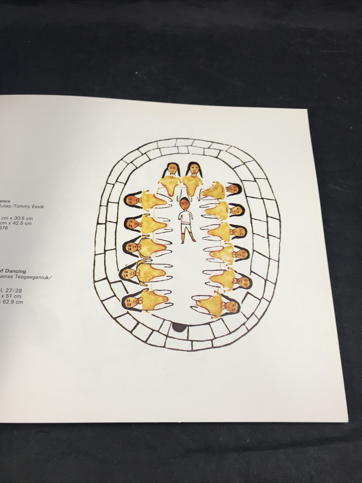 Inuit Games and Contests Clifford E Lee Collection of Prints 1978 Art Catalog