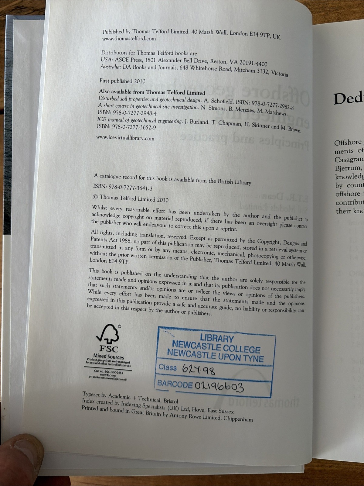 Offshore Geotechnical Engineering Principles And Practice Hardback