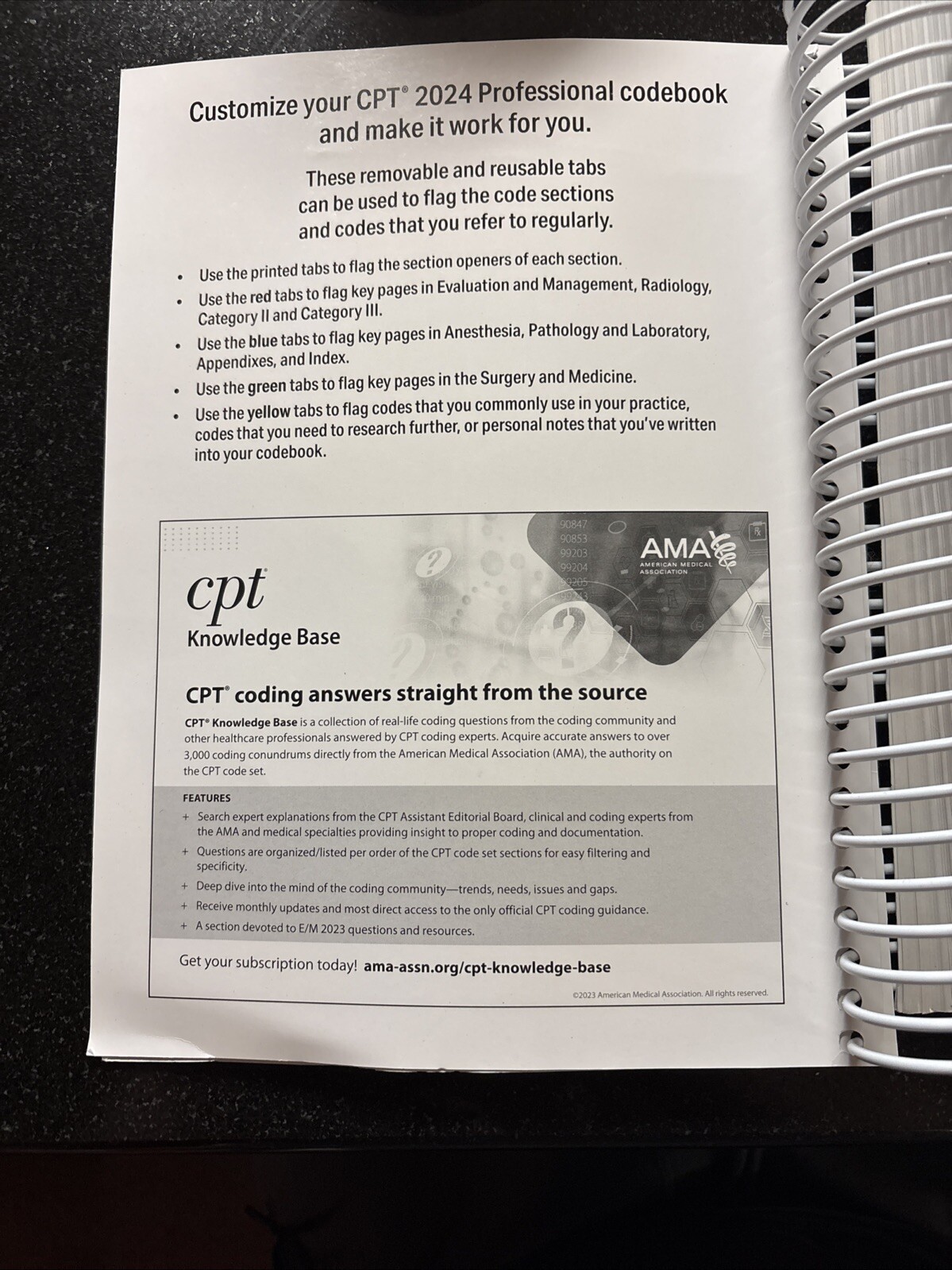 CPT Professional 2024 by American Medical Association (2023, Trade Paperback)