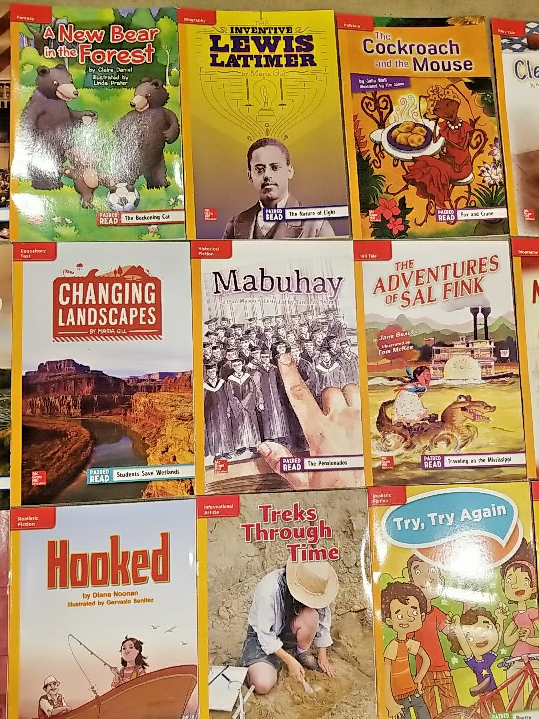 Mcgraw Hill Reading Wonderworks Grade 4 Apprentice Leveled Readers Set of 30 New