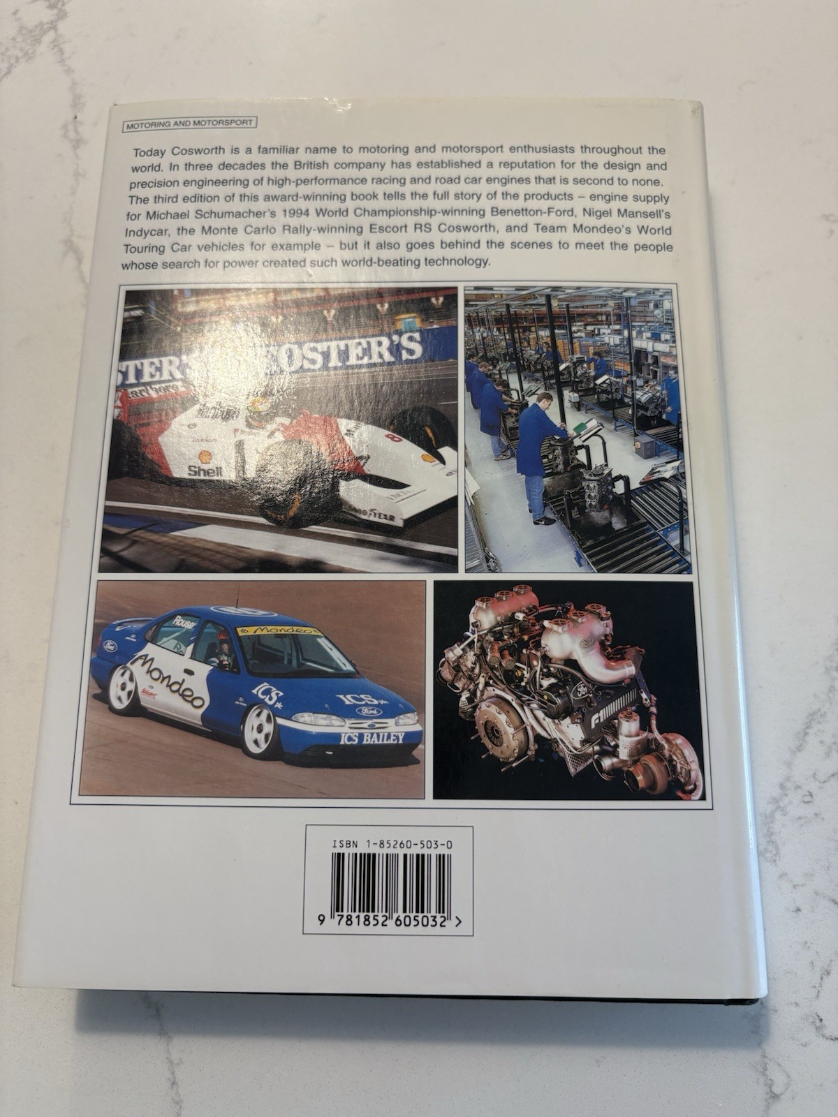 Cosworth, The Search For Power (3rd Edition), Graham Robson – Hardback book