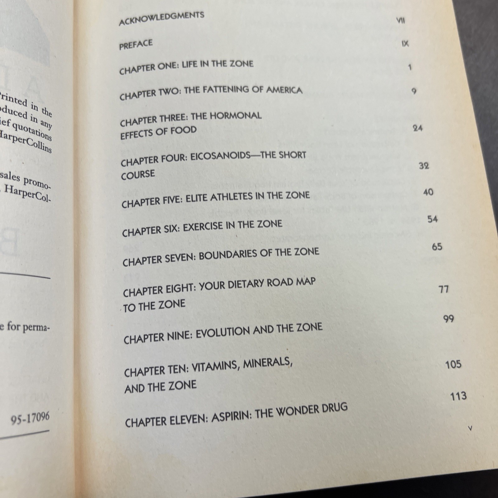 Enter The Zone: A Dietary Road map | Barry Sears PH.D. | HCDJ 1st Edition