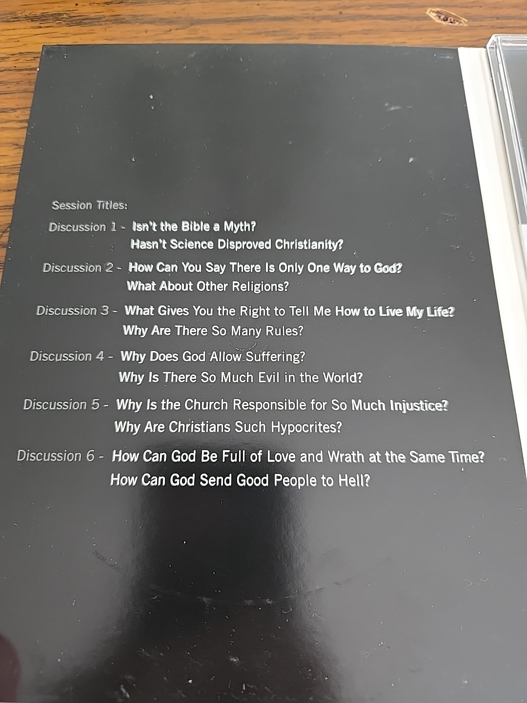 The Reason for God: Conversations on Faith and Life Timothy J. Keller dvd Used