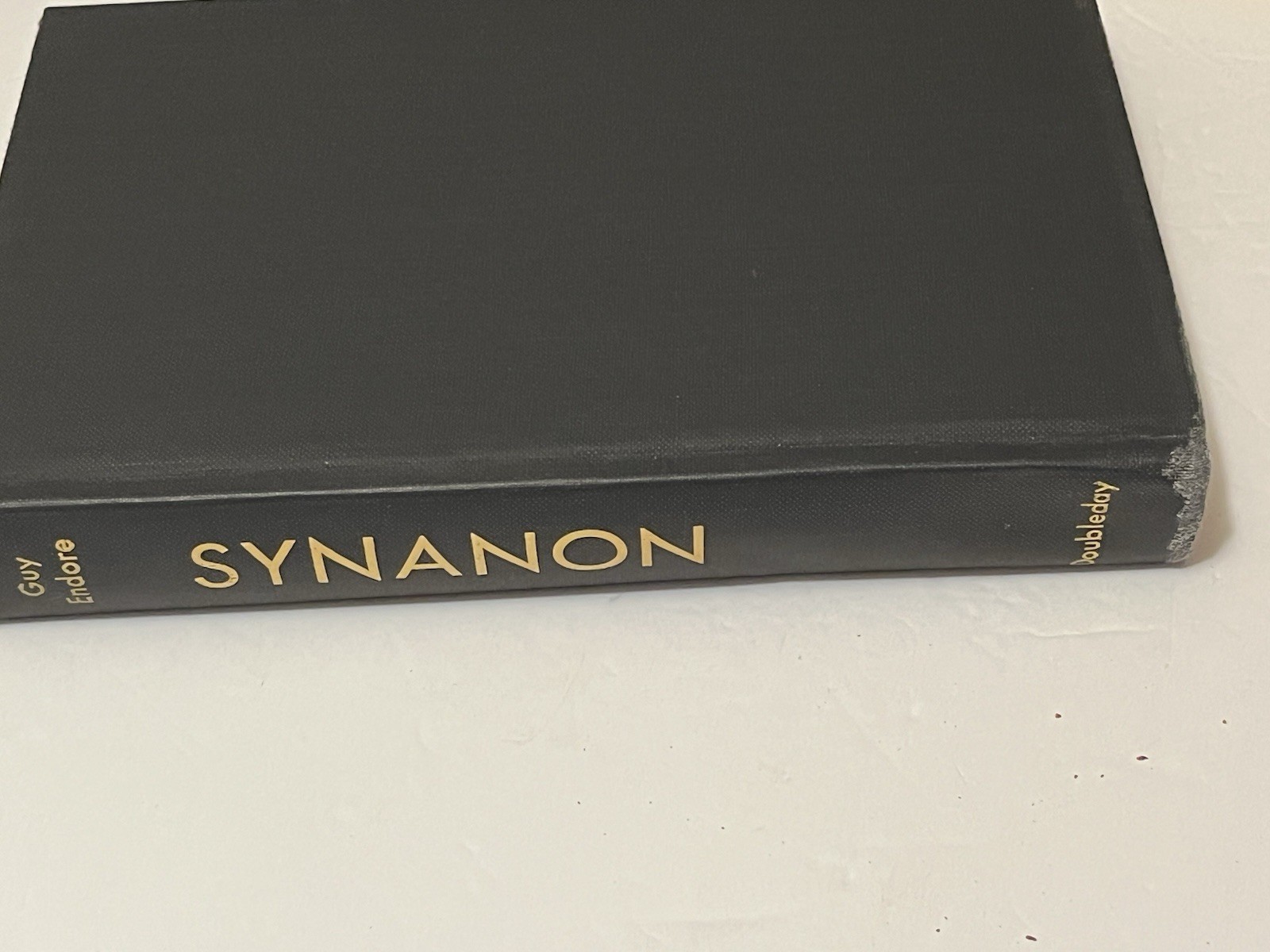 Synanon By Guy Endore Signed 1st HCDJ Controversial Drug Addiction Treatment
