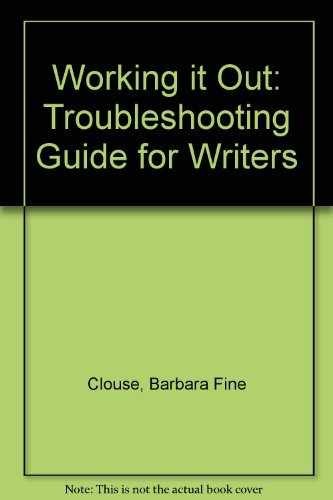 Working It Out: A – Paperback, by Clouse Barbara Fine – Very Good x