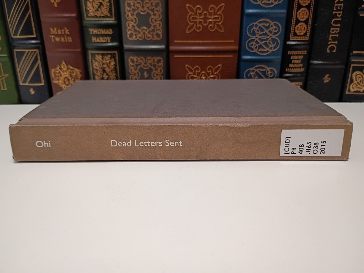 Dead Letters Sent Ohi Queer Theory Pedagogy Faulkner James Minnesota 2015 A