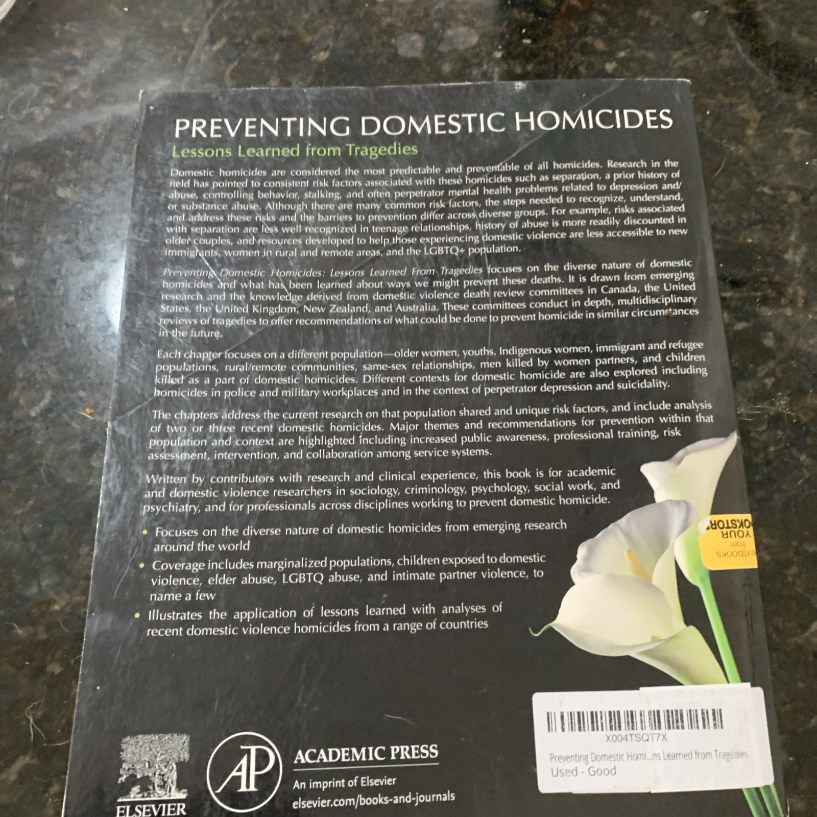 Preventing Domestic Homicides : Lessons Learned from Tragedies by Katreena Scott