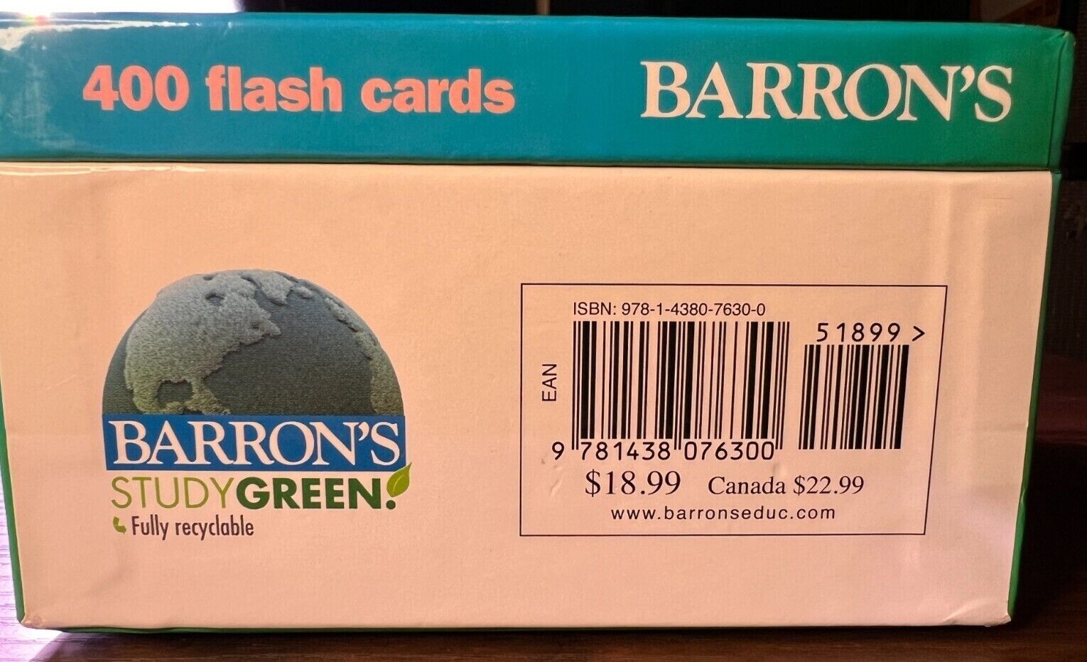 Barron’s Test Prep Ser.: AP World History Flash Cards by Kate Caporusso and…
