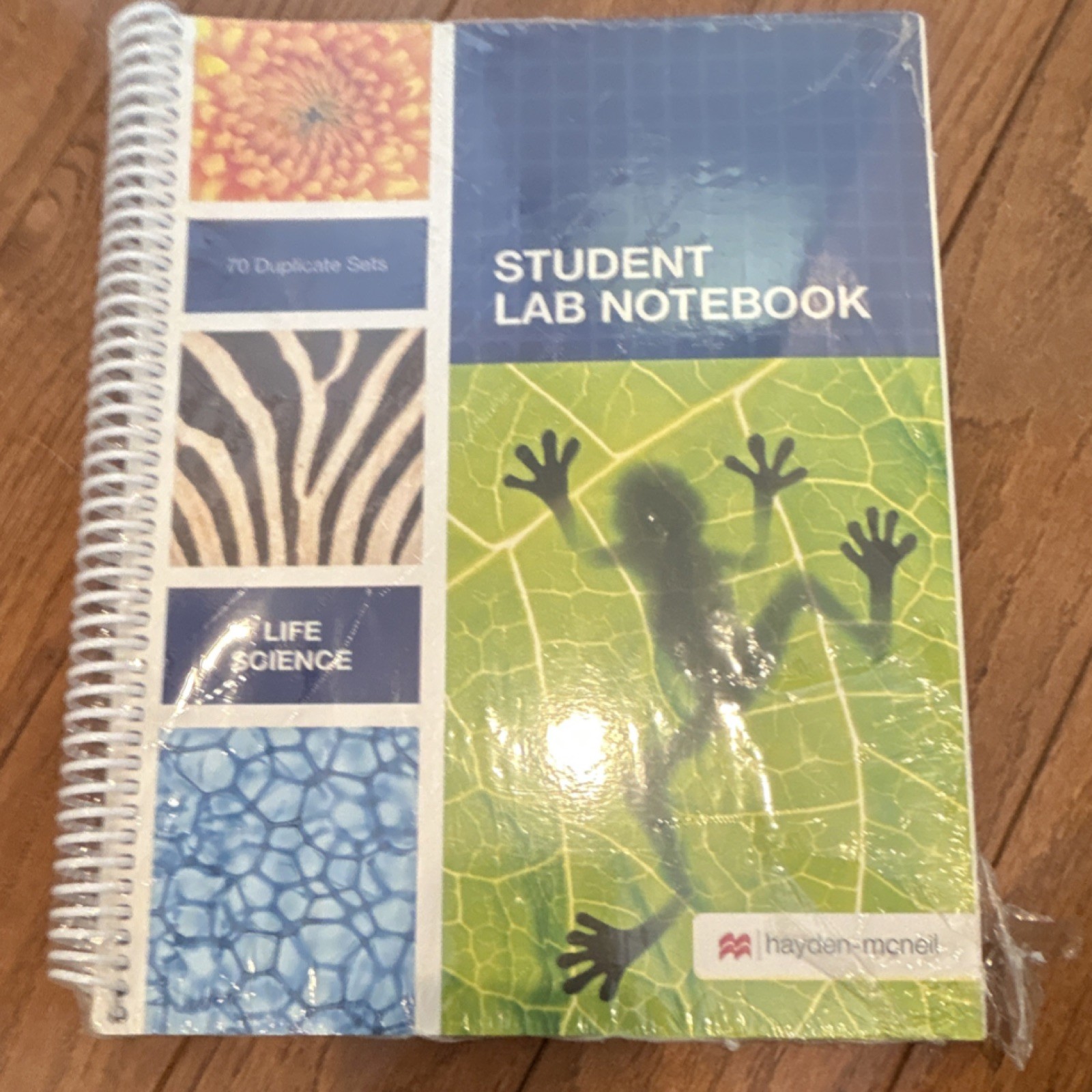 Hayden-McNeil Student Lab Notebook Life Science Spiral Binding Textbook