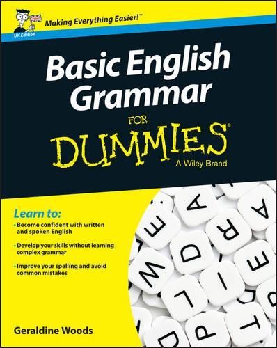 Geraldine Woods Basic English Grammar For Dummies, UK Edition (Paperback)