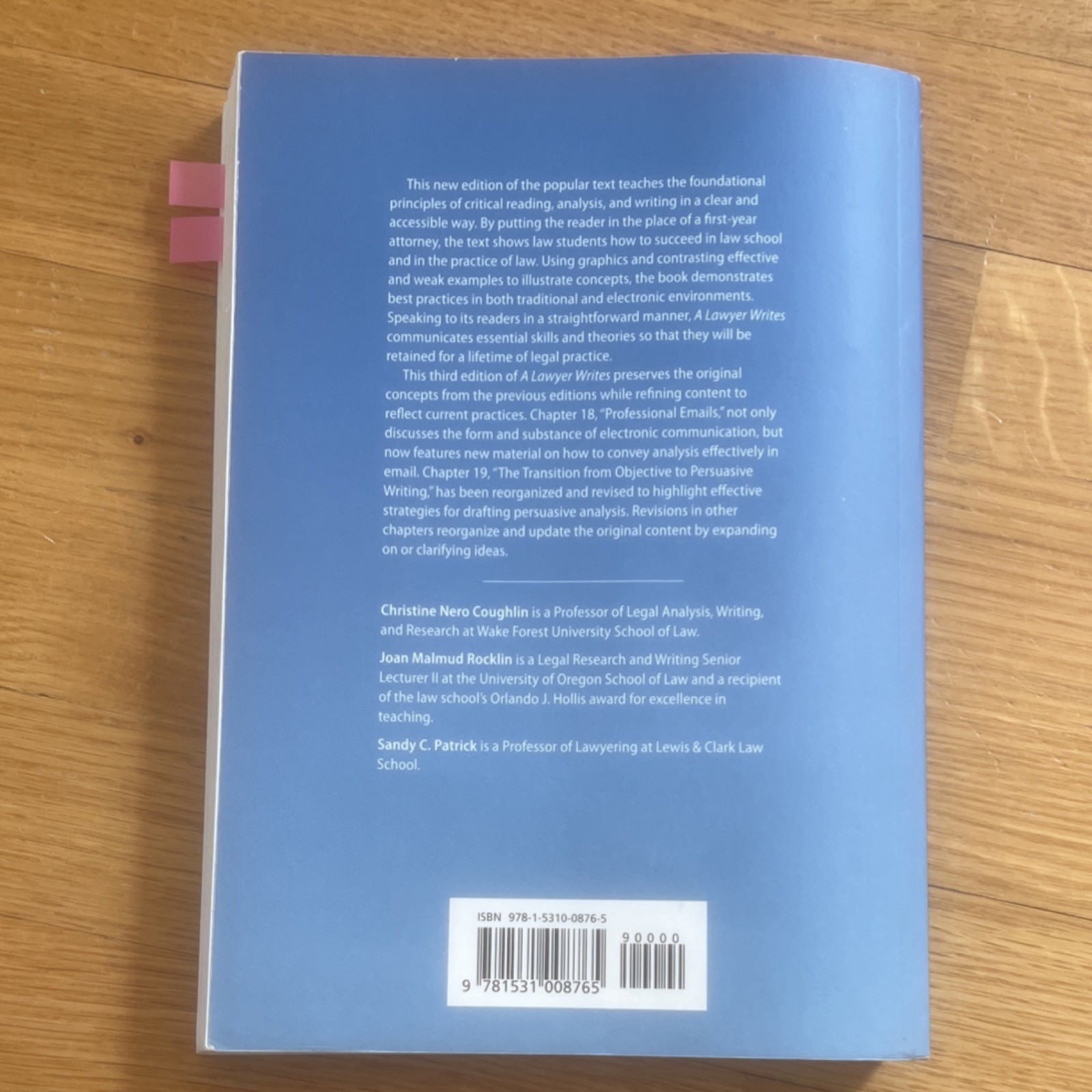 Carolina Academic Press Lawyer Writes Third Edition Paperback Coughlin