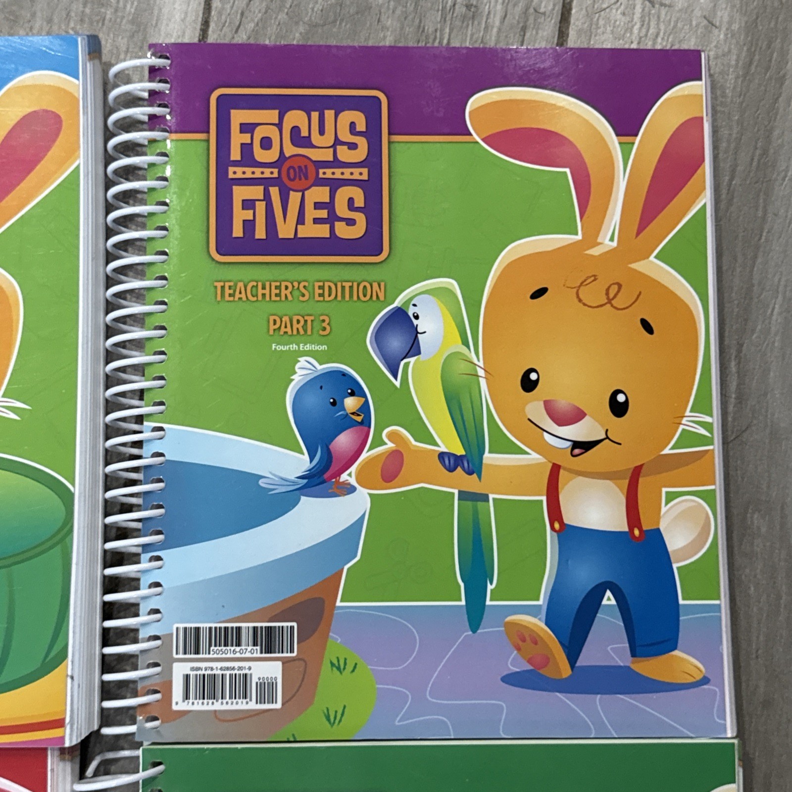 BJU Press K5 Focus On Fives, Teacher’Ed Parts 1-6, 4th Edition Phonics Practice
