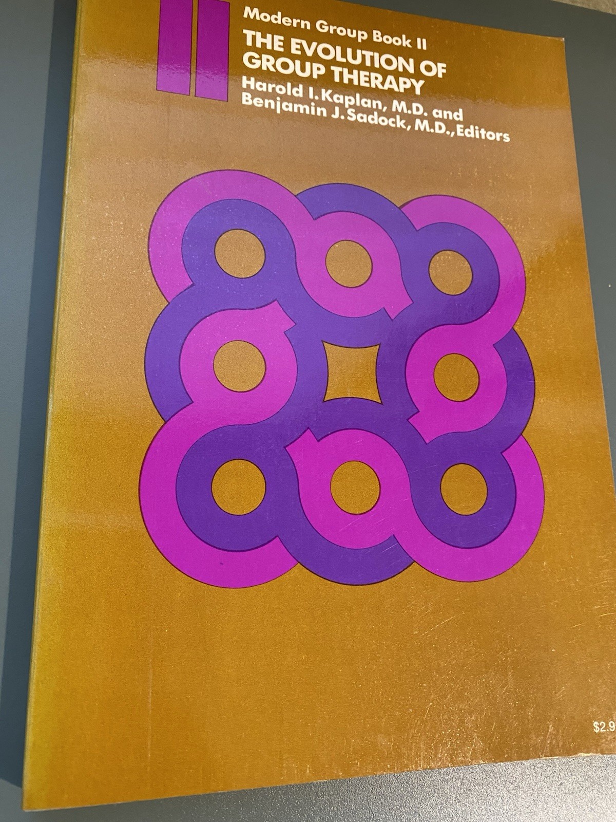 Lot of 4 Modern Group Books- Group Therapy 1st editions Harold I. Kaplan, M.D. +