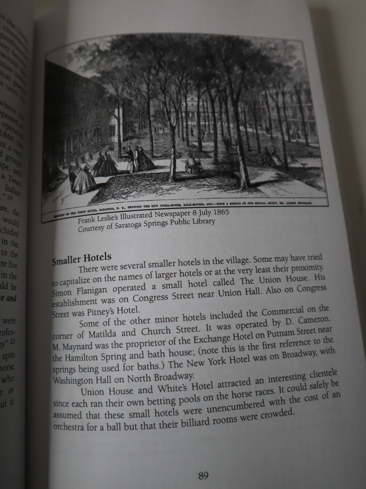 SEE AND BE SEEN Saratoga in the Victorian Era by Hollis A Palmer. PB.2010.317pp