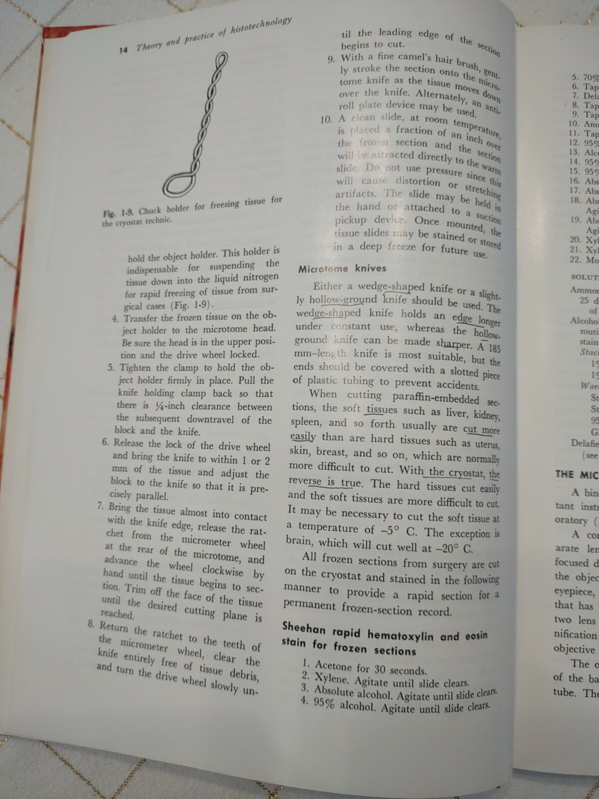 Theory and Practice of Histotechnology by Sheehan & Hrapchak 1973 Illust. 1st Ed