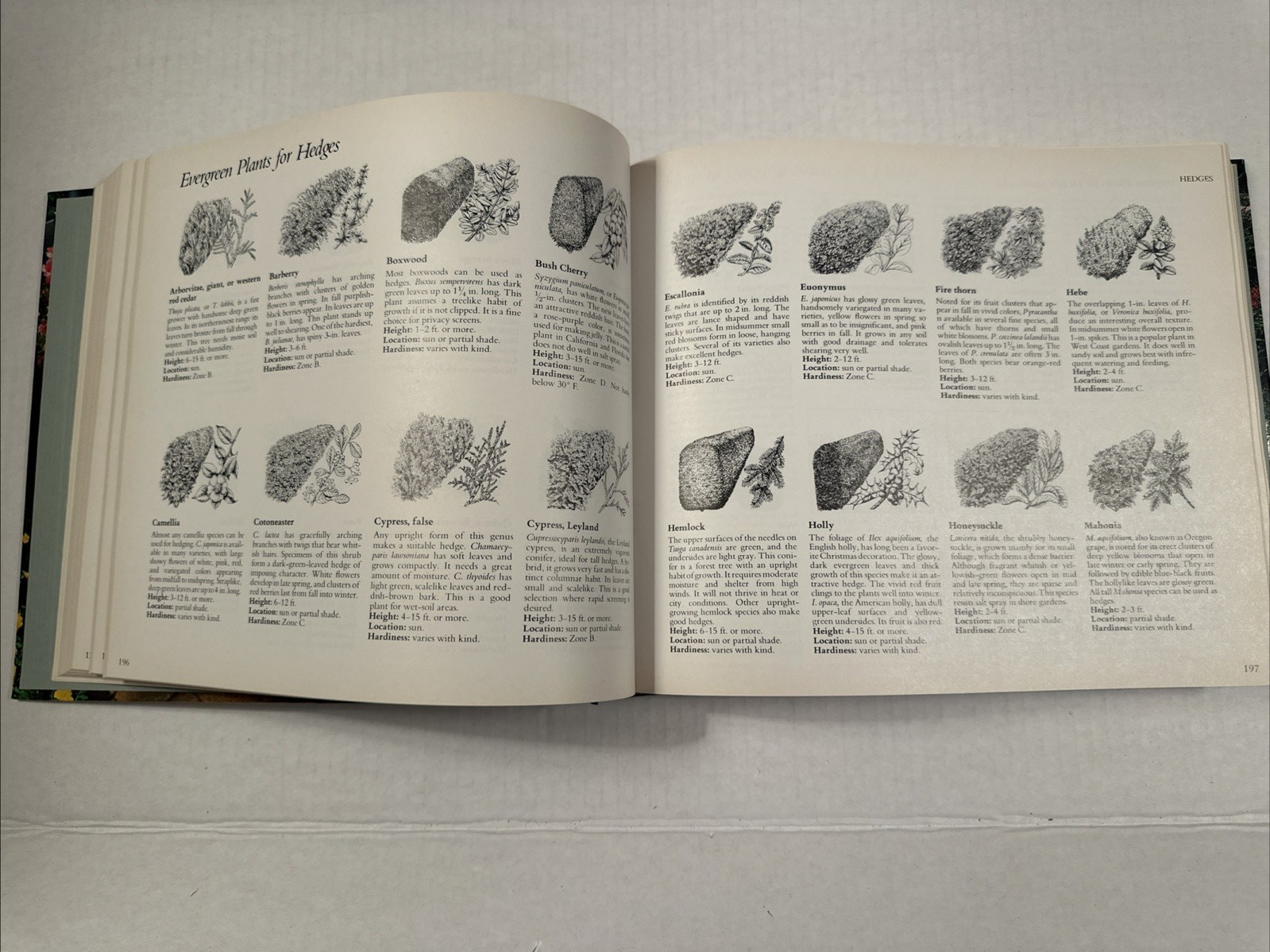 Illustrated Guide to Gardening, VTG 1990, 11th ed 600+ pgs, Hardcover