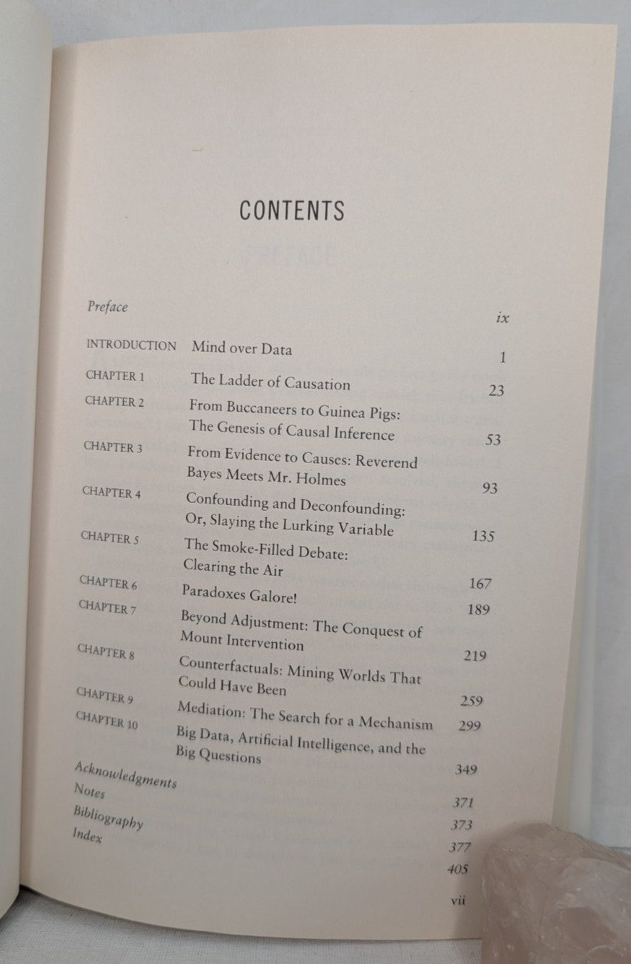 Book of Why: The New Science of Cause and Effect by Mackenzie & Pearl HC/DJ VG