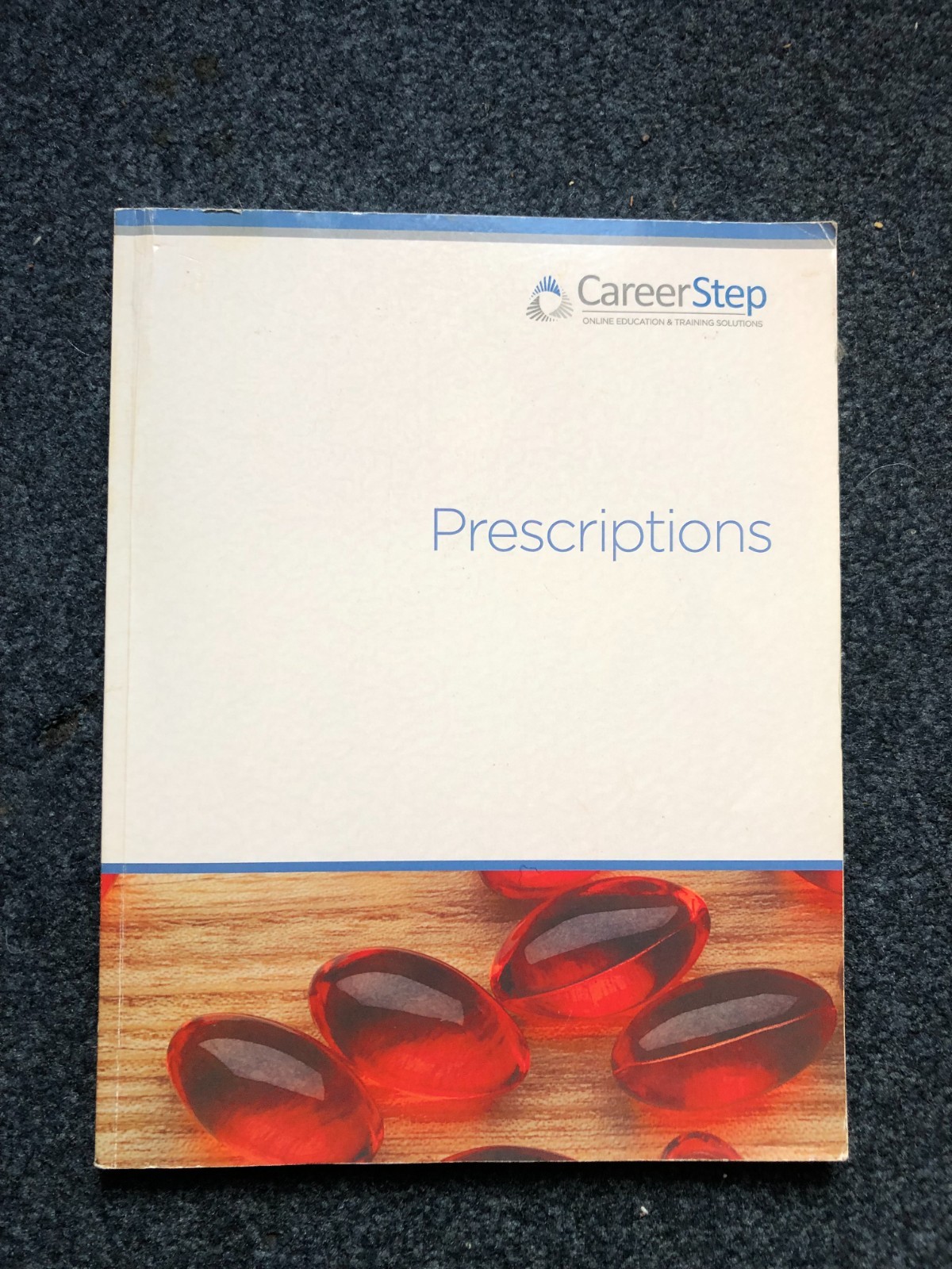 LOT OF 5 CAREER STEP PHARMACY PAPERBACK TEXT BOOKS –