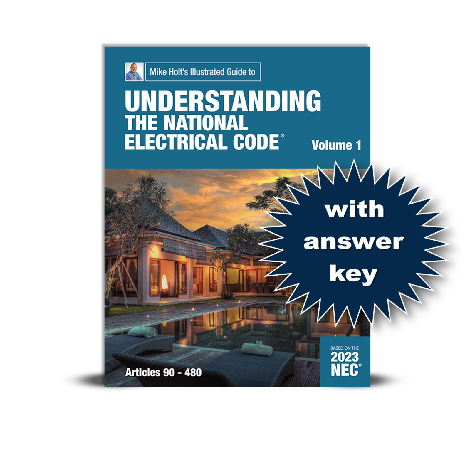 Mike Holt 2023 Journeyman Exam Preparation Book Program with Answer Keys
