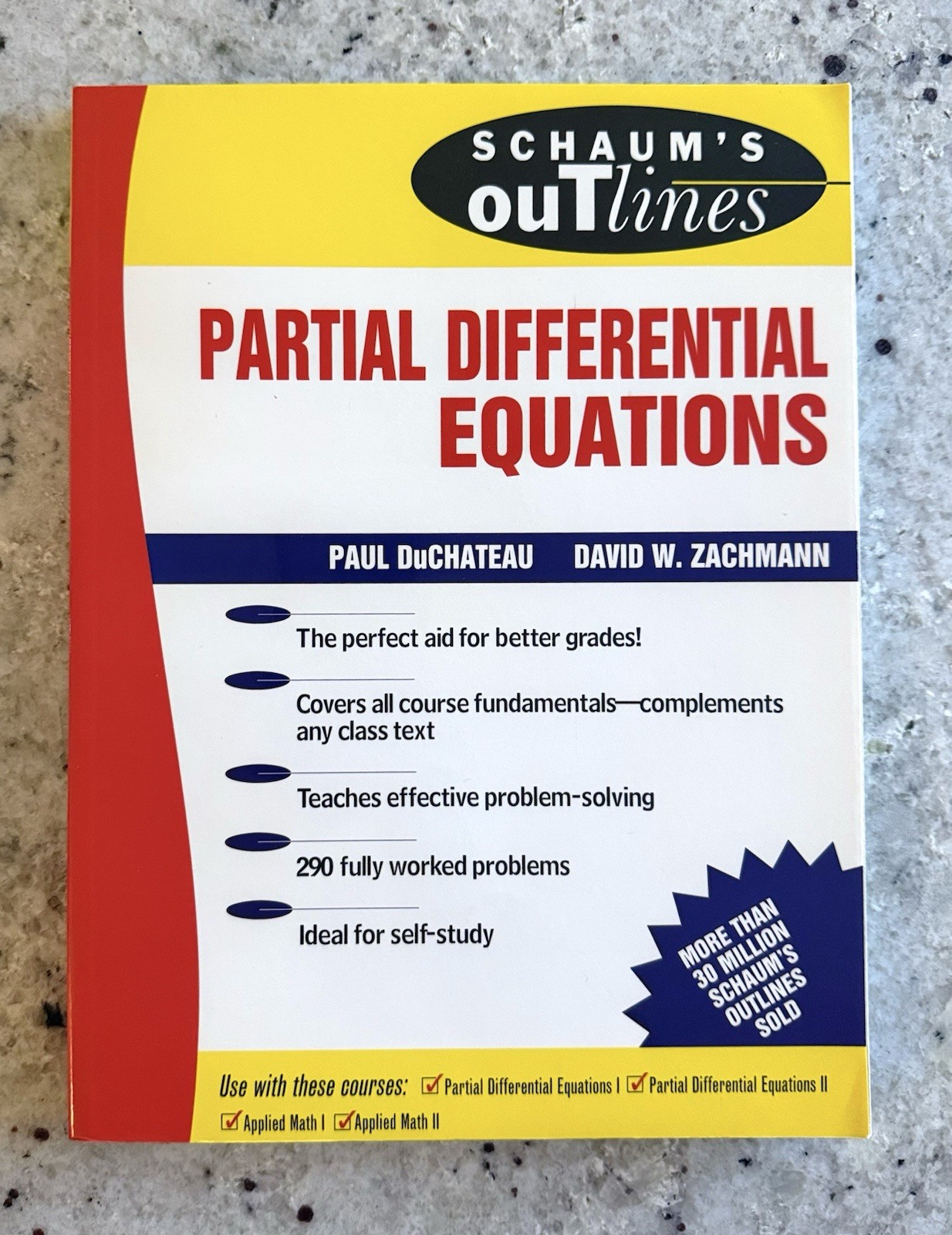 Schaum’s Ser.: Schaum’s Outline of Partial Differential Equations by Paul…
