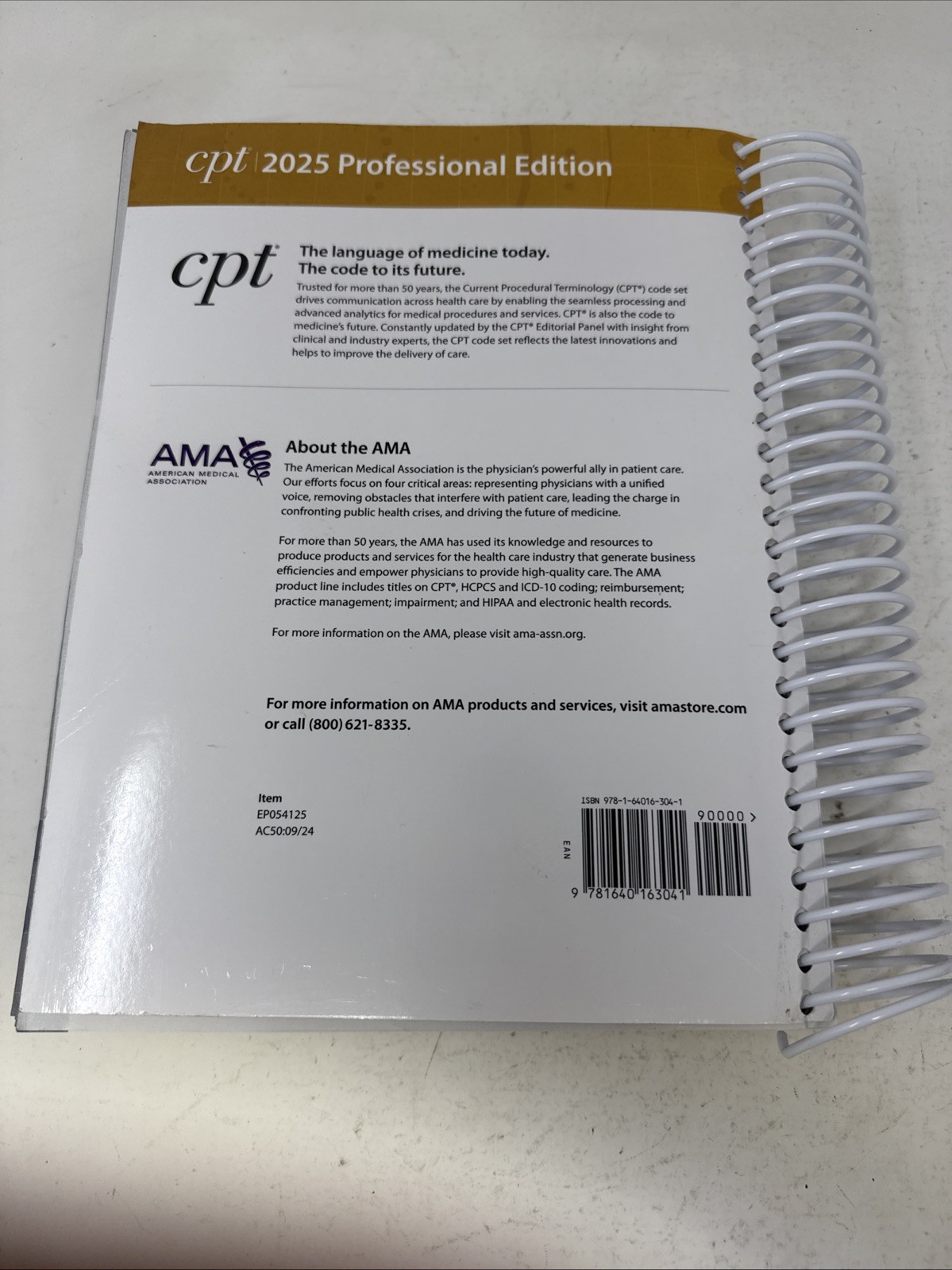CPT Professional 2025 by American Medical Association