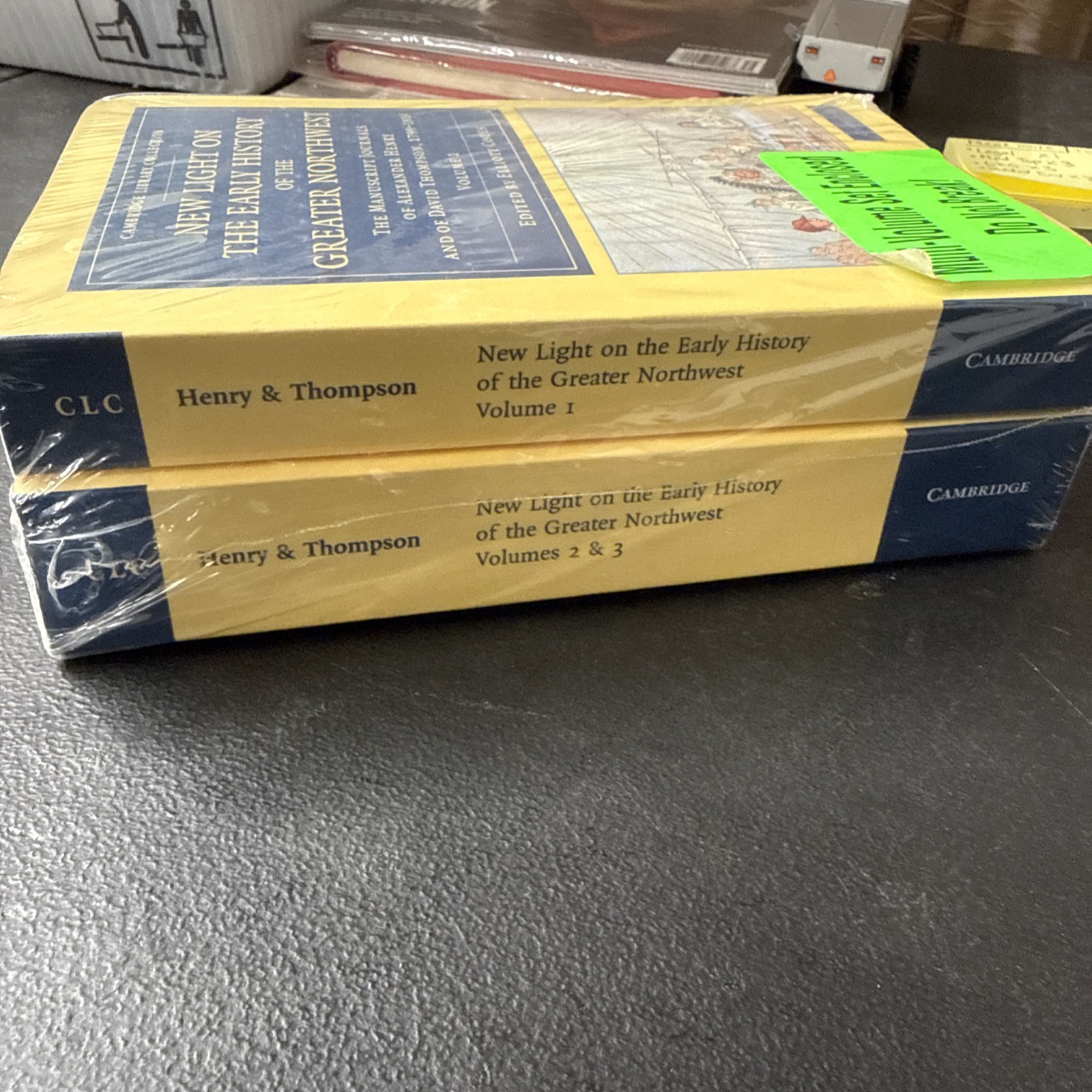 New Light on Early History Greater Northwest Henry Thompson Journals 3-Vol Set
